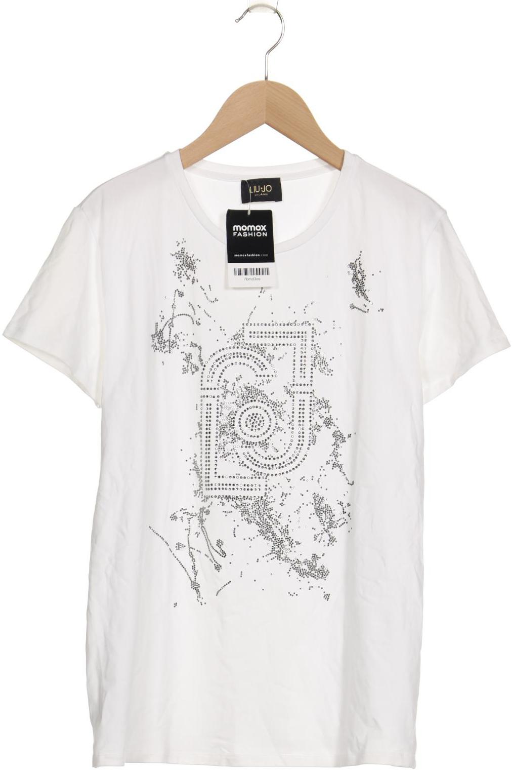 

LIU JO Damen T-Shirt, weiß, Gr. 42