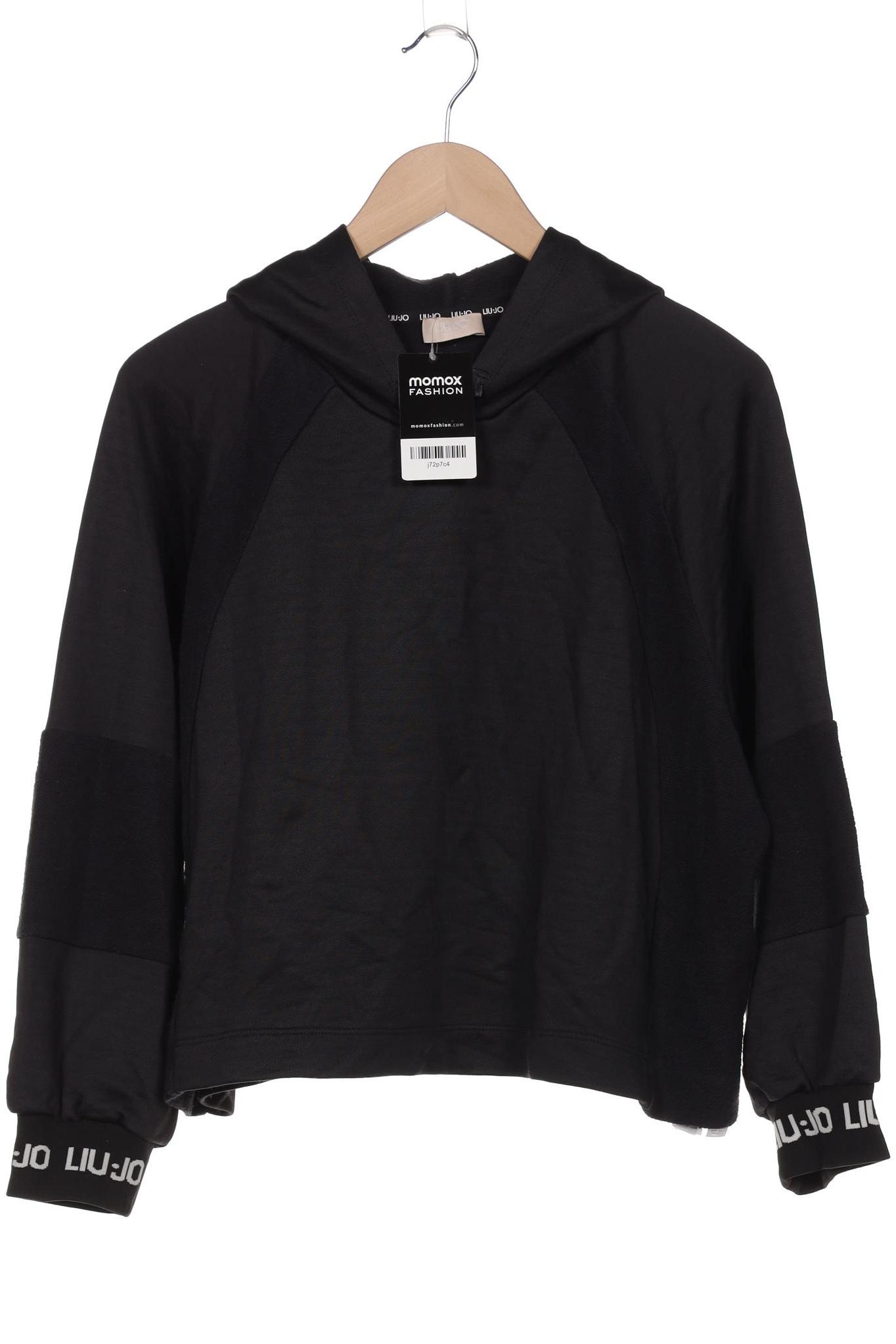 

LIU JO Damen Kapuzenpullover, schwarz, Gr. 38
