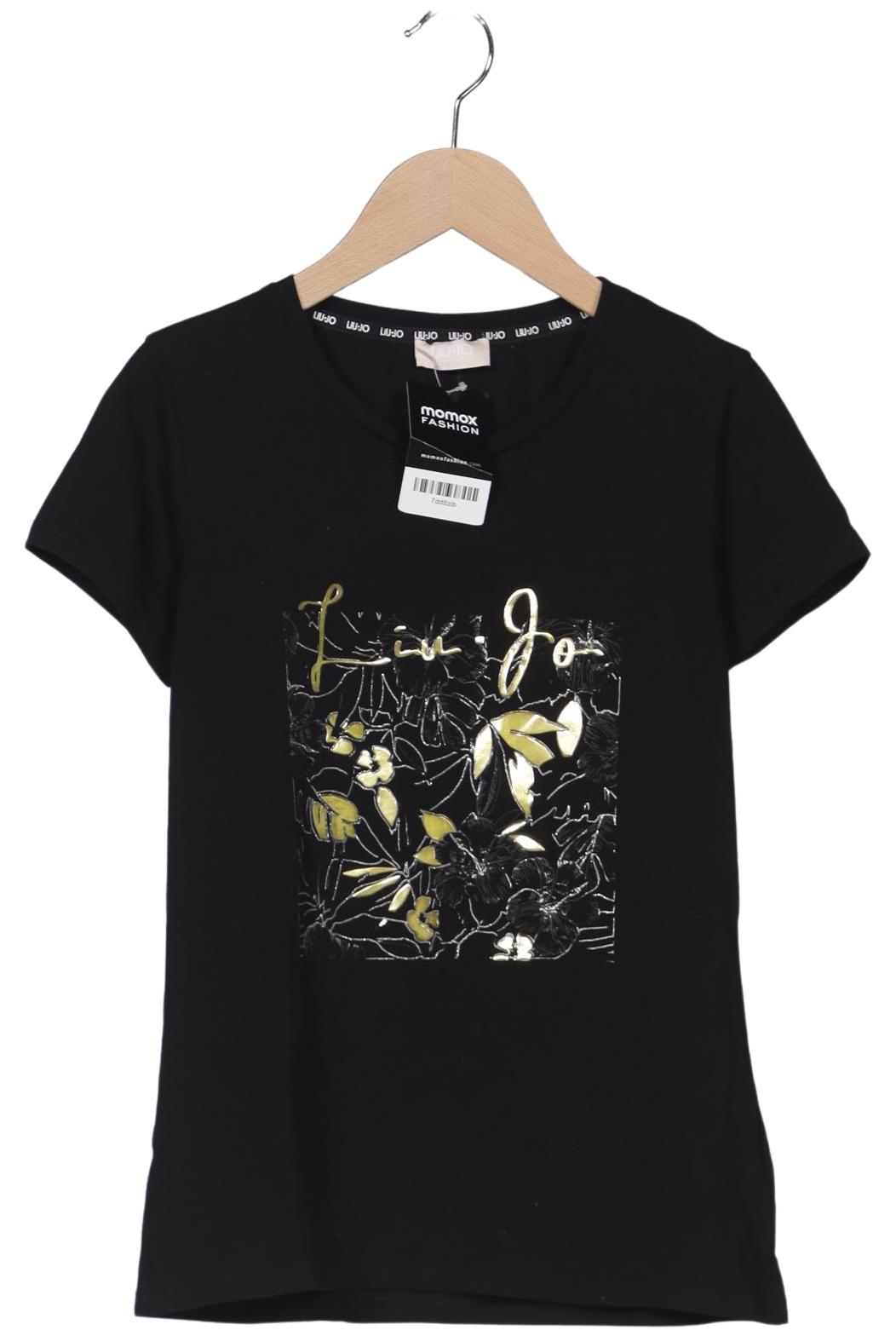 

LIU JO Damen T-Shirt, schwarz, Gr. 36
