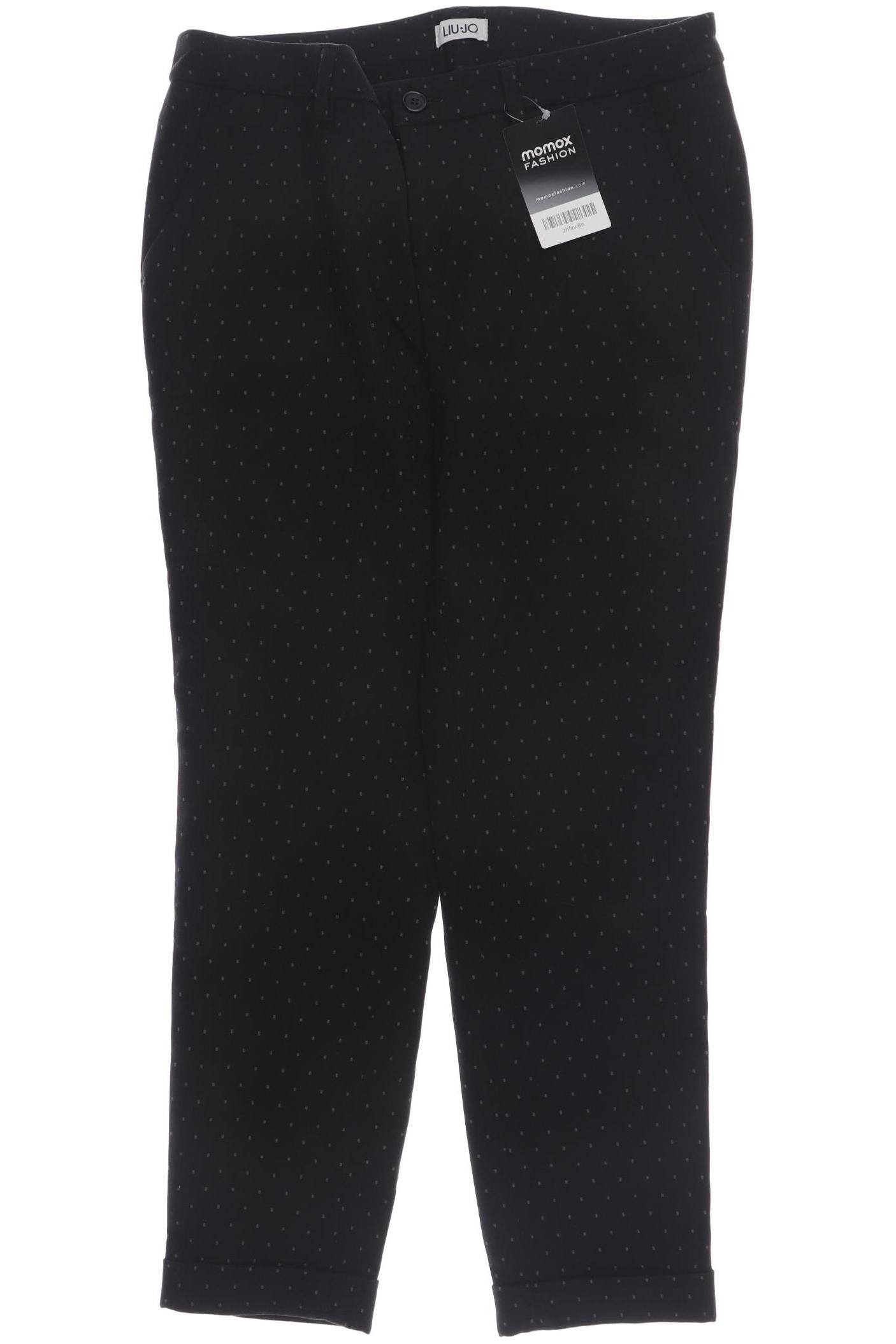 

LIU JO Damen Stoffhose, schwarz, Gr. 42