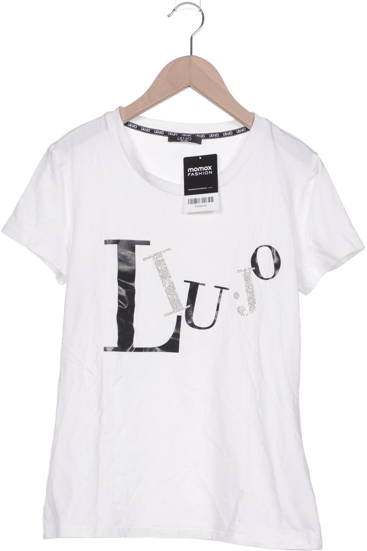 

LIU JO Damen T-Shirt, weiß, Gr. 38