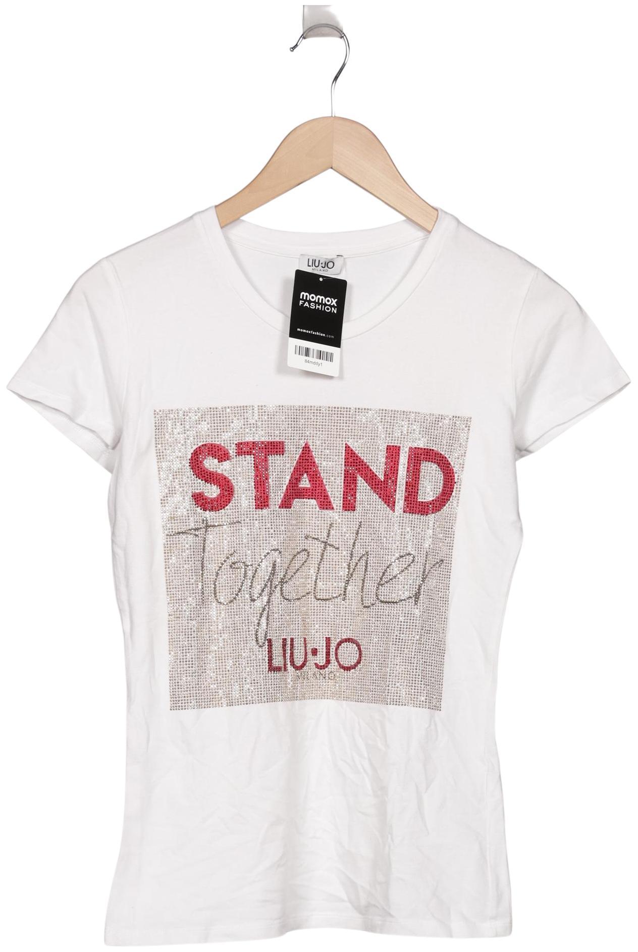 

LIU JO Damen T-Shirt, weiß, Gr. 34