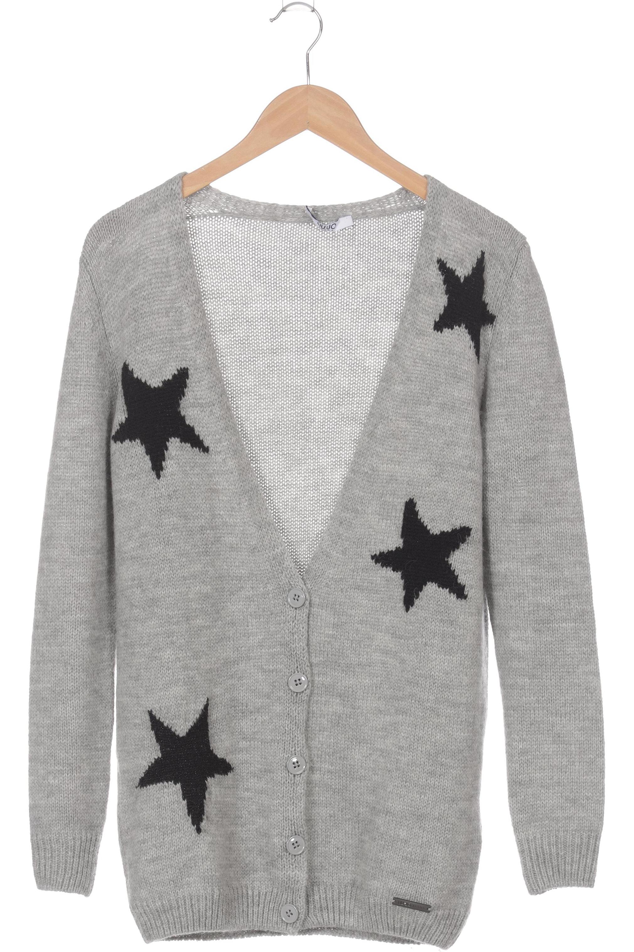 

LIU JO Damen Strickjacke, grau, Gr.