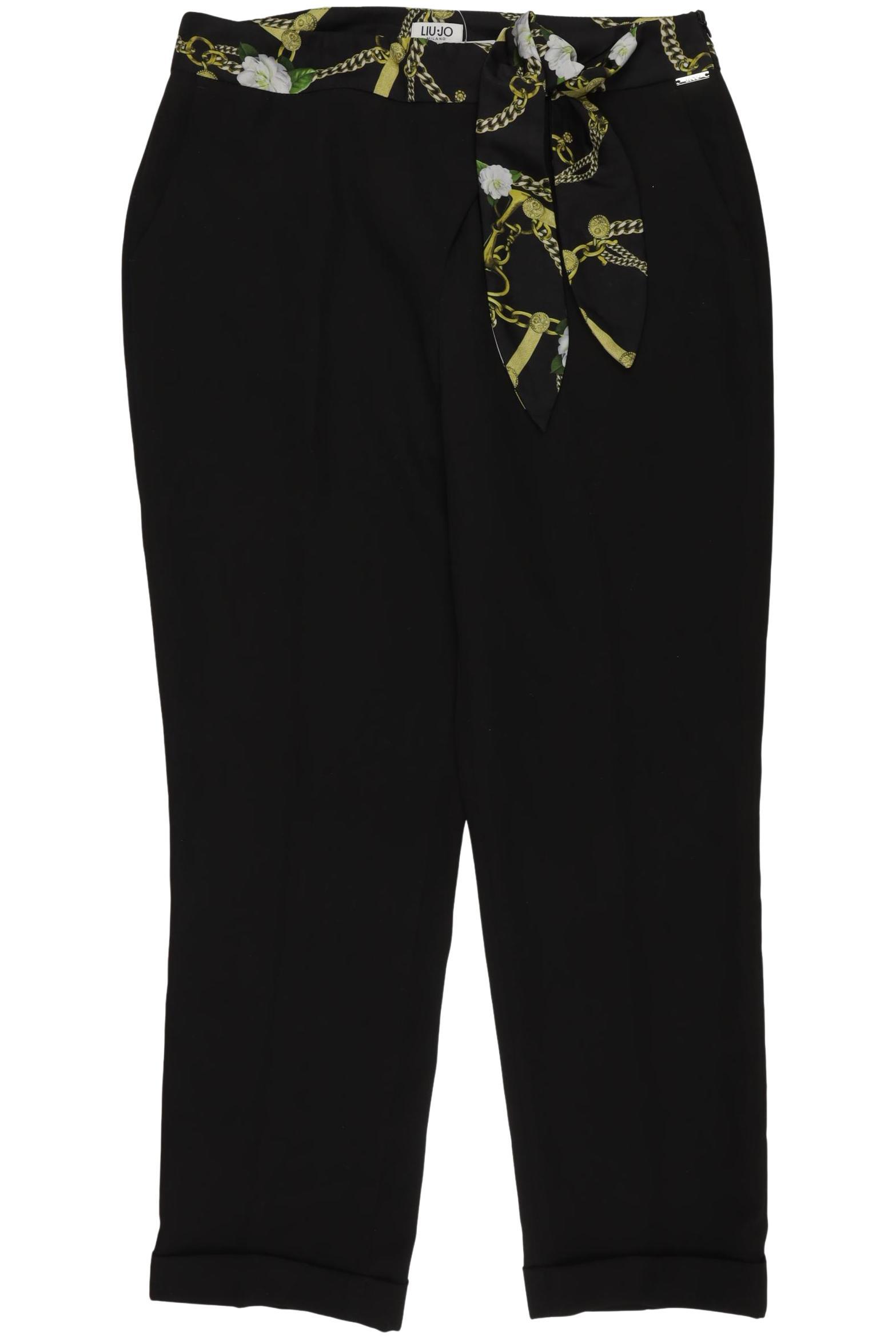 

LIU JO Damen Stoffhose, schwarz, Gr. 46