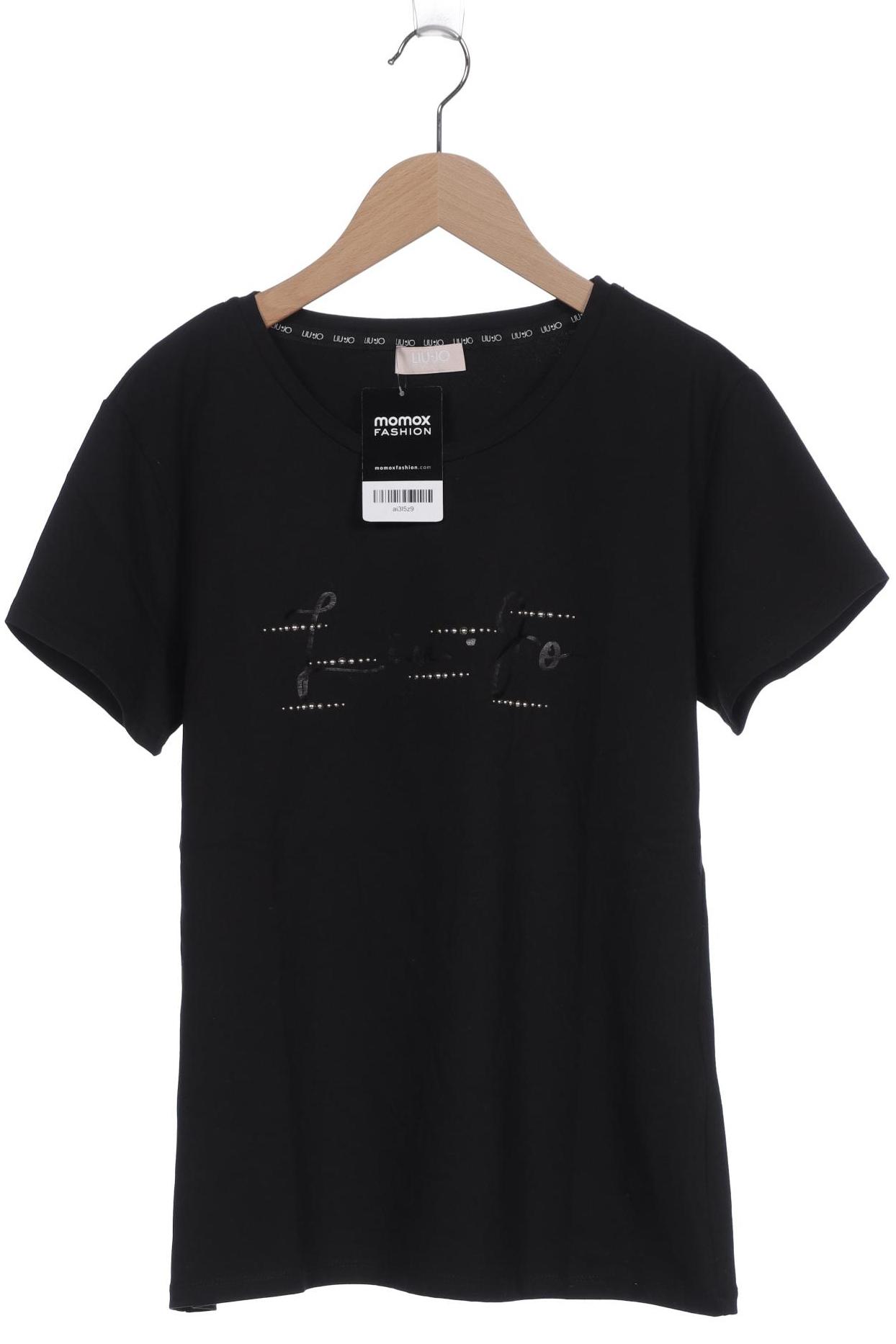 

LIU JO Damen T-Shirt, schwarz, Gr. 42