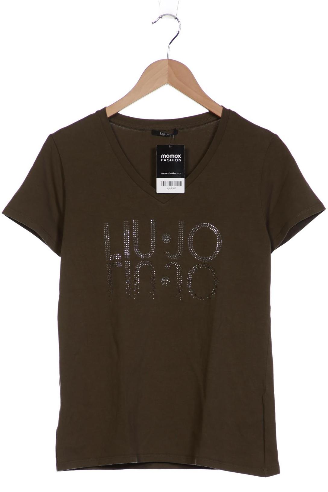 

LIU JO Damen T-Shirt, grün, Gr. 38