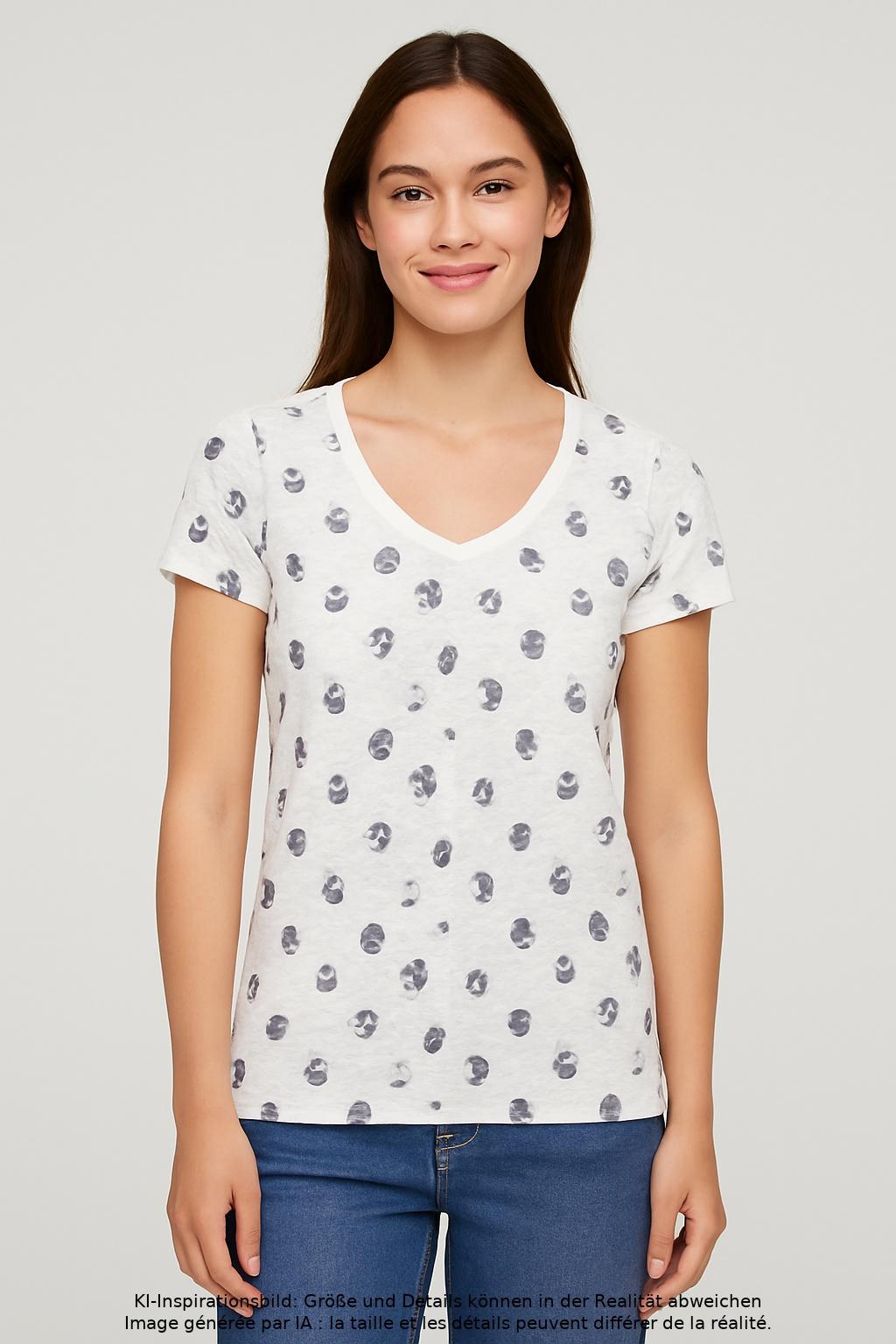 

LIU JO Damen T-Shirt, weiß, Gr. 34