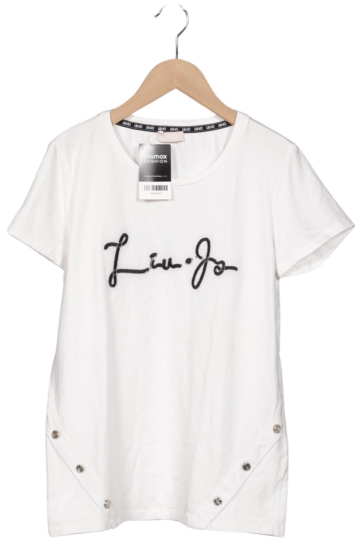 

LIU JO Damen T-Shirt, weiß, Gr. 38