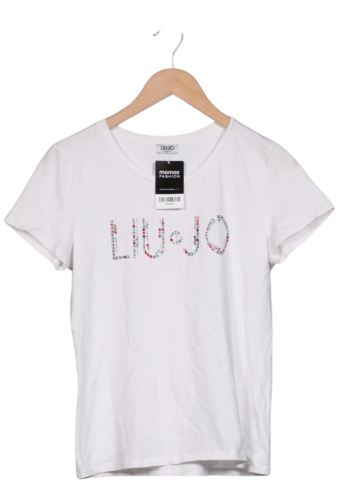 

LIU JO Damen T-Shirt, weiß, Gr. 42