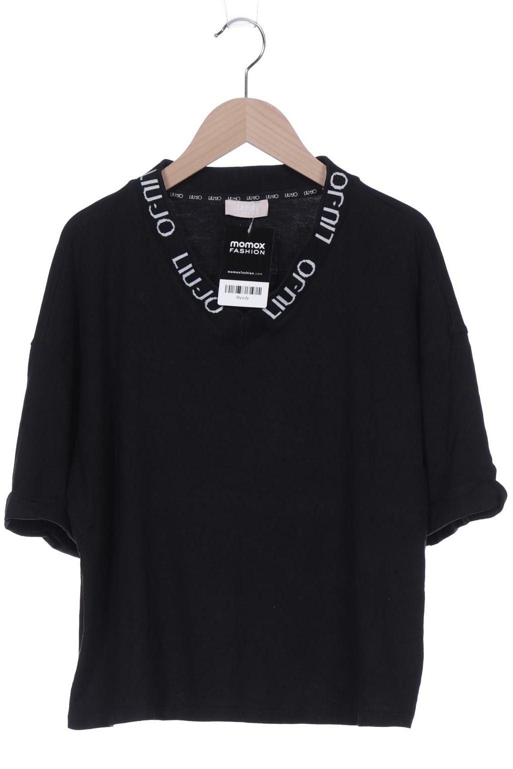 

LIU JO Damen T-Shirt, schwarz, Gr. 46