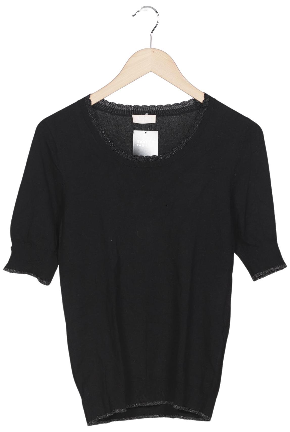 

LIU JO Damen T-Shirt, schwarz, Gr. 38