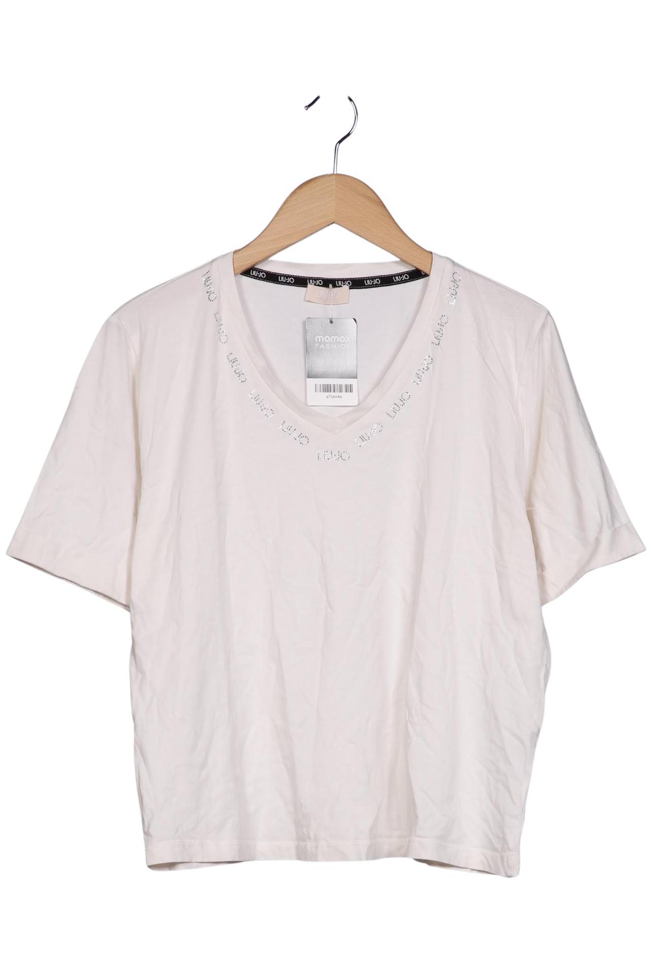 

LIU JO Damen T-Shirt, cremeweiß, Gr. 42