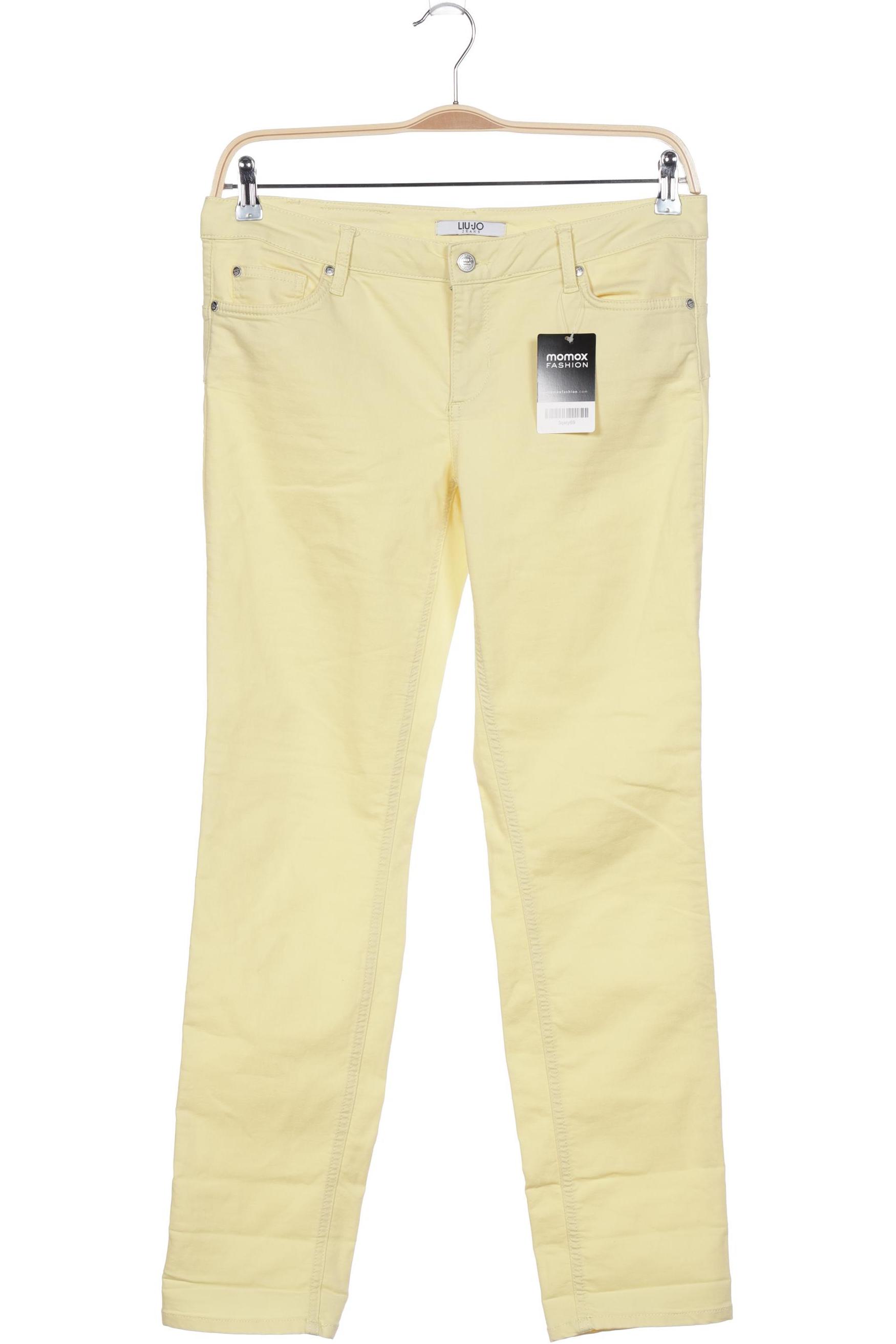 

LIU JO Damen Jeans, gelb, Gr. 34