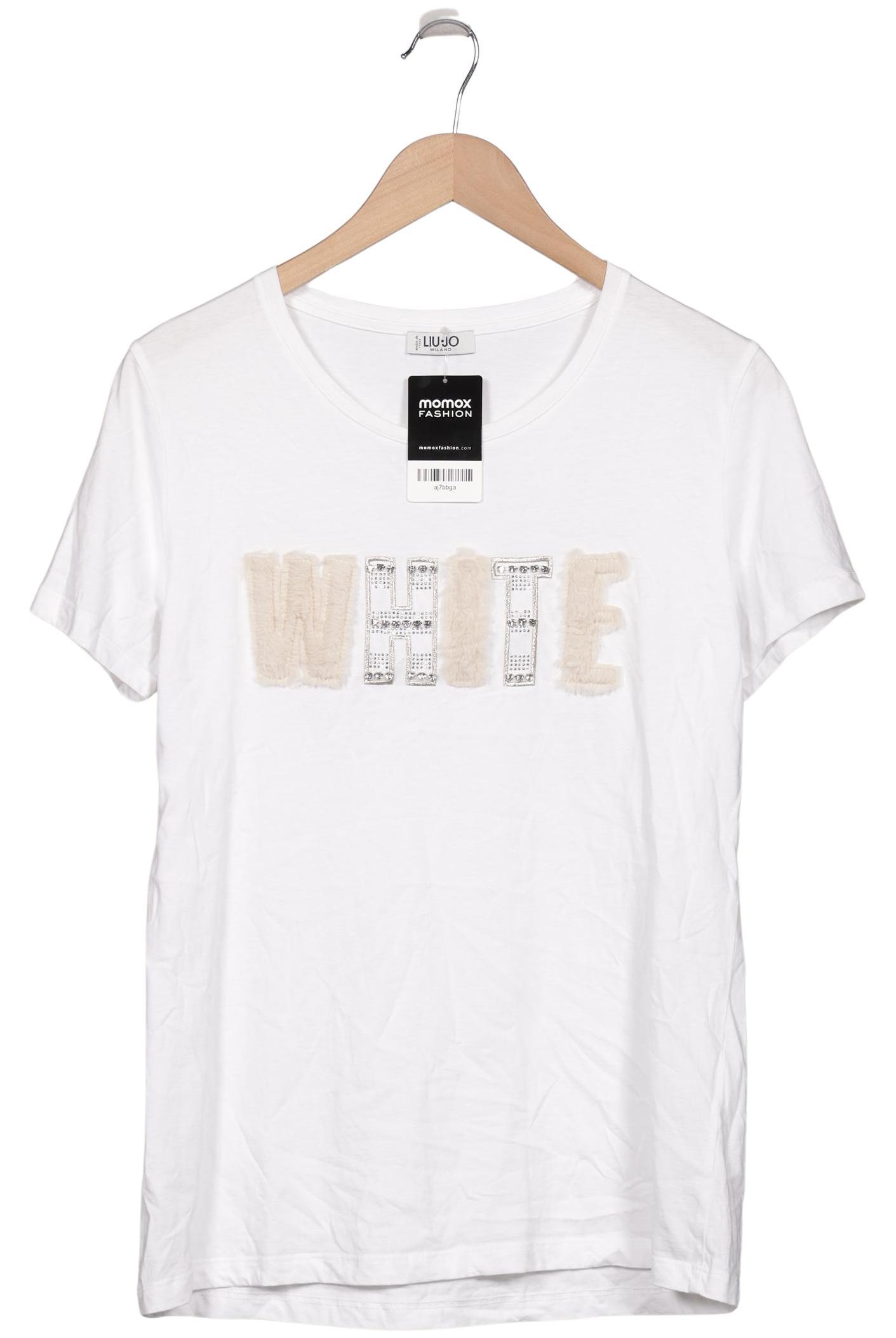 

LIU JO Damen T-Shirt, weiß, Gr. 44