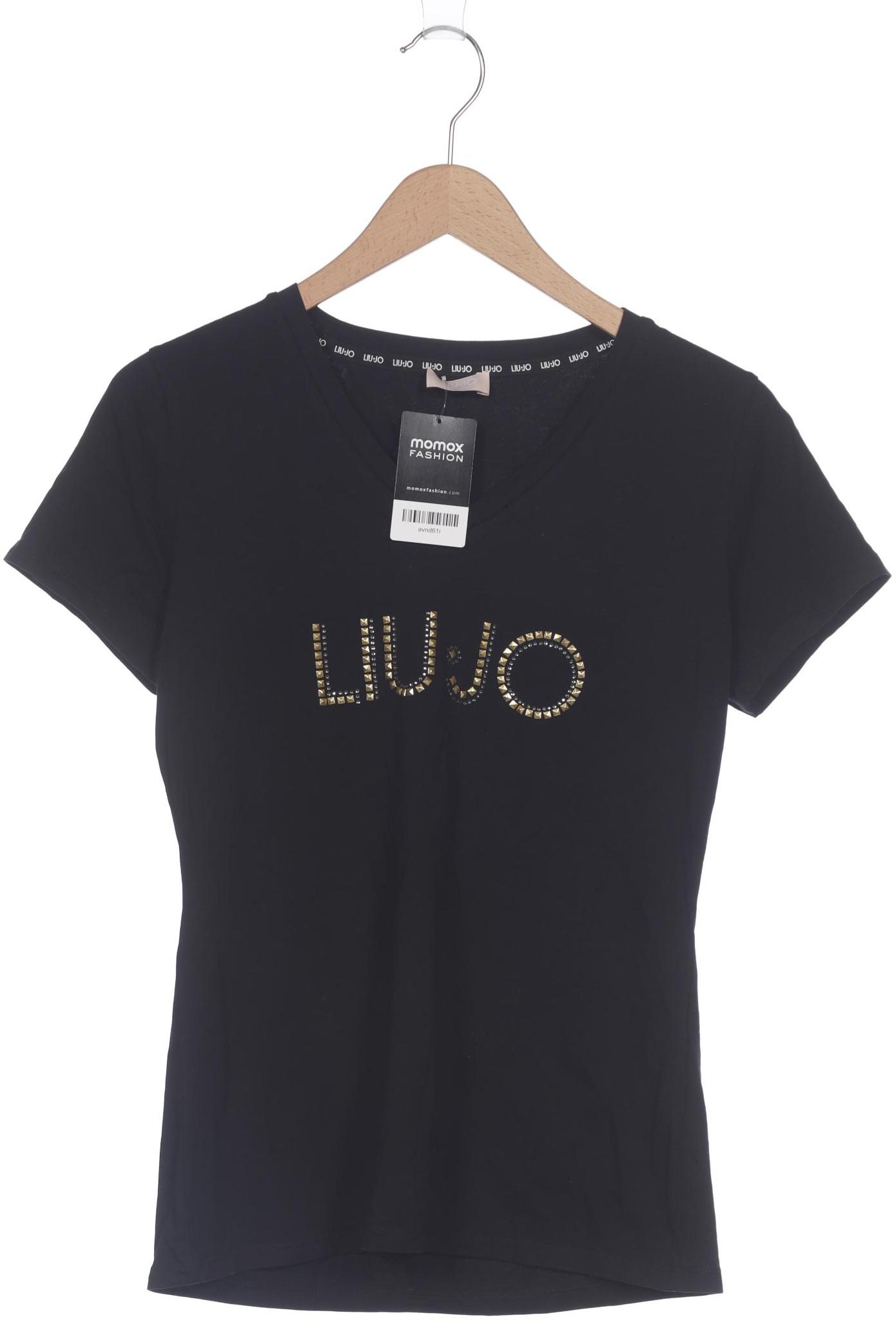

LIU JO Damen T-Shirt, schwarz, Gr. 42