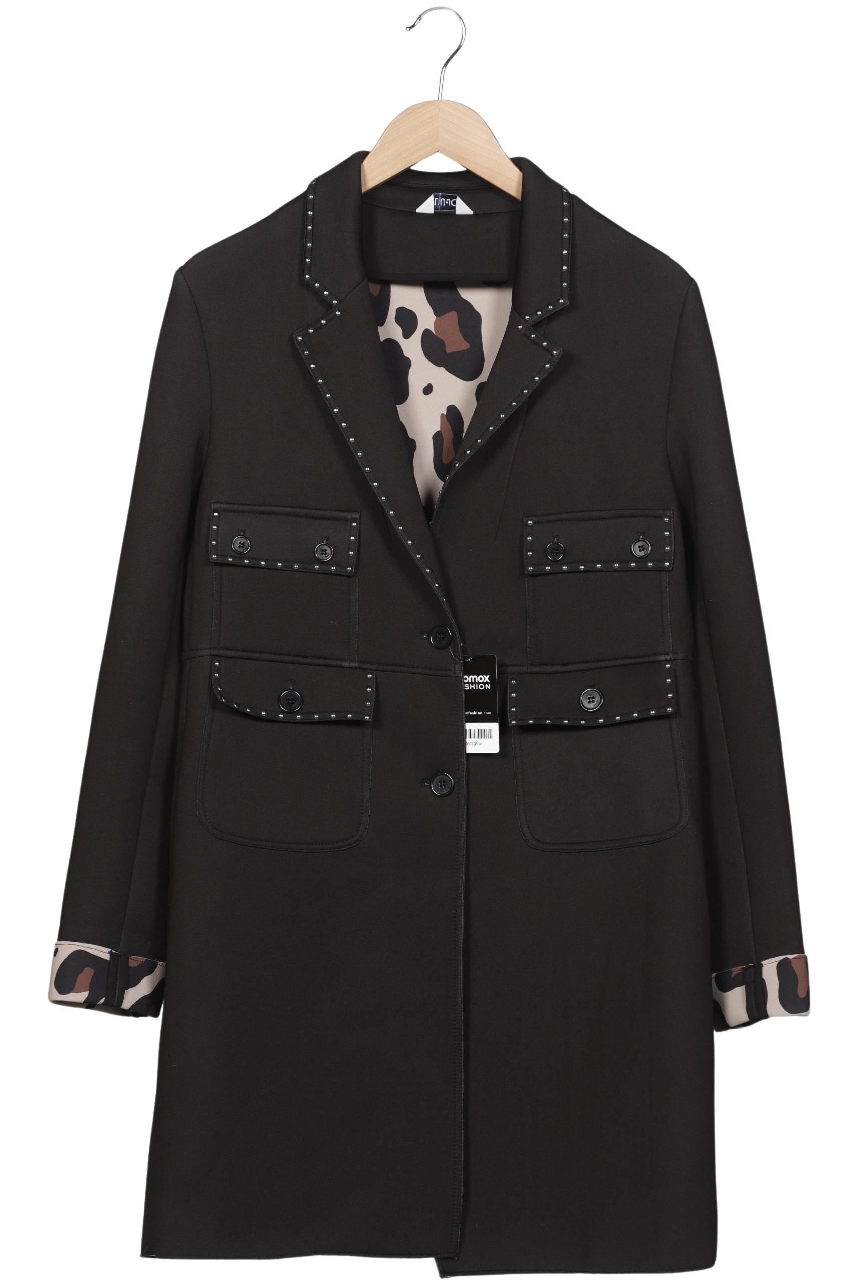 

LIU JO Damen Mantel, schwarz, Gr. 48