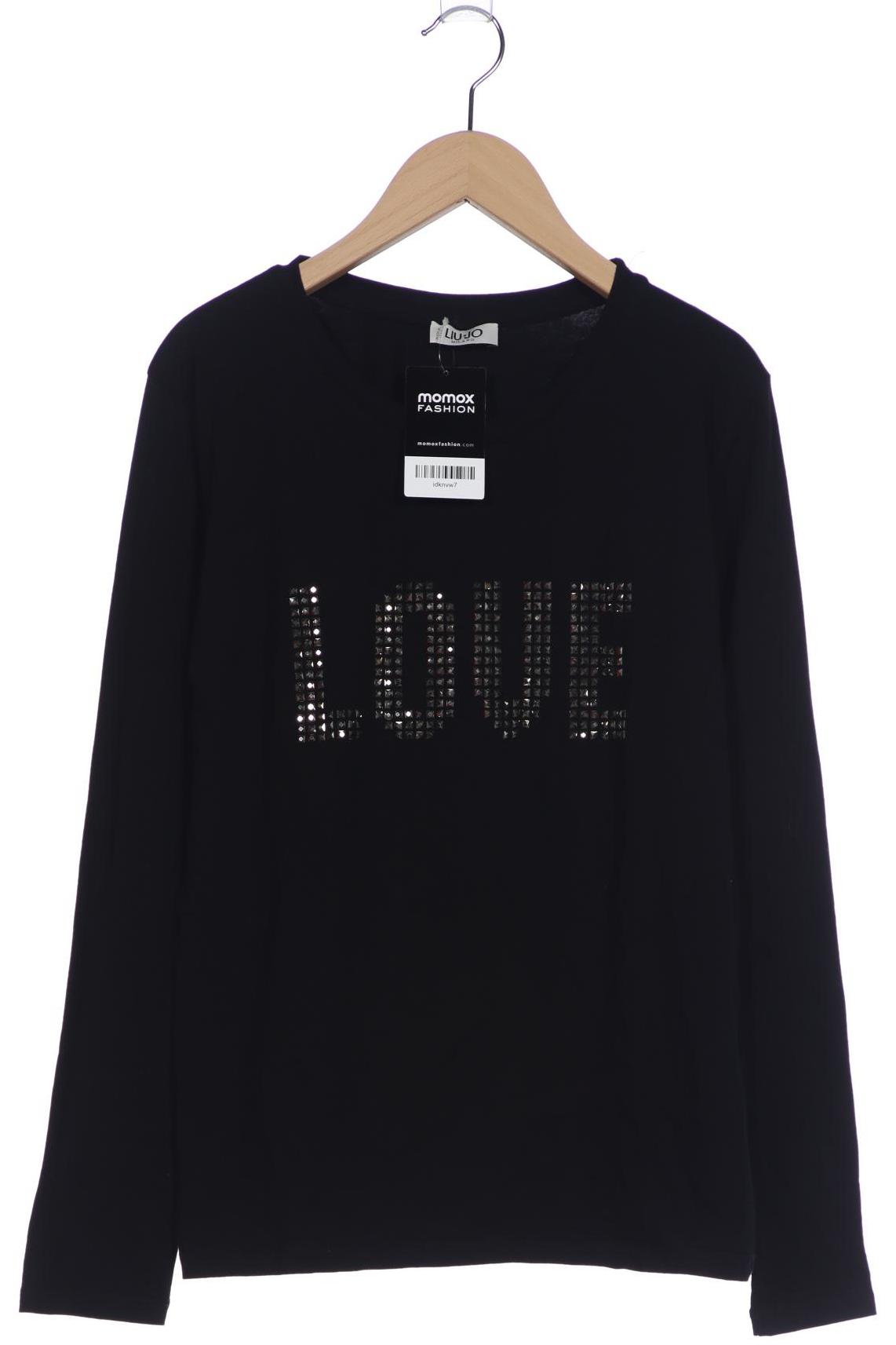 

LIU JO Damen Langarmshirt, schwarz, Gr. 44