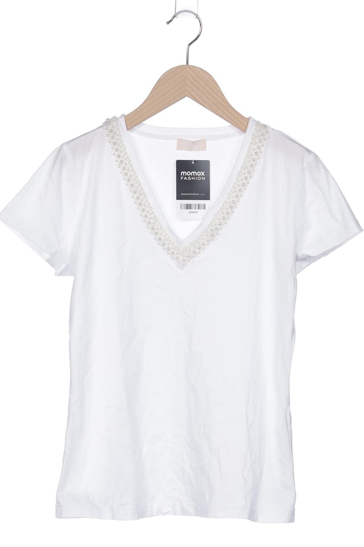 

LIU JO Damen T-Shirt, weiß, Gr. 34