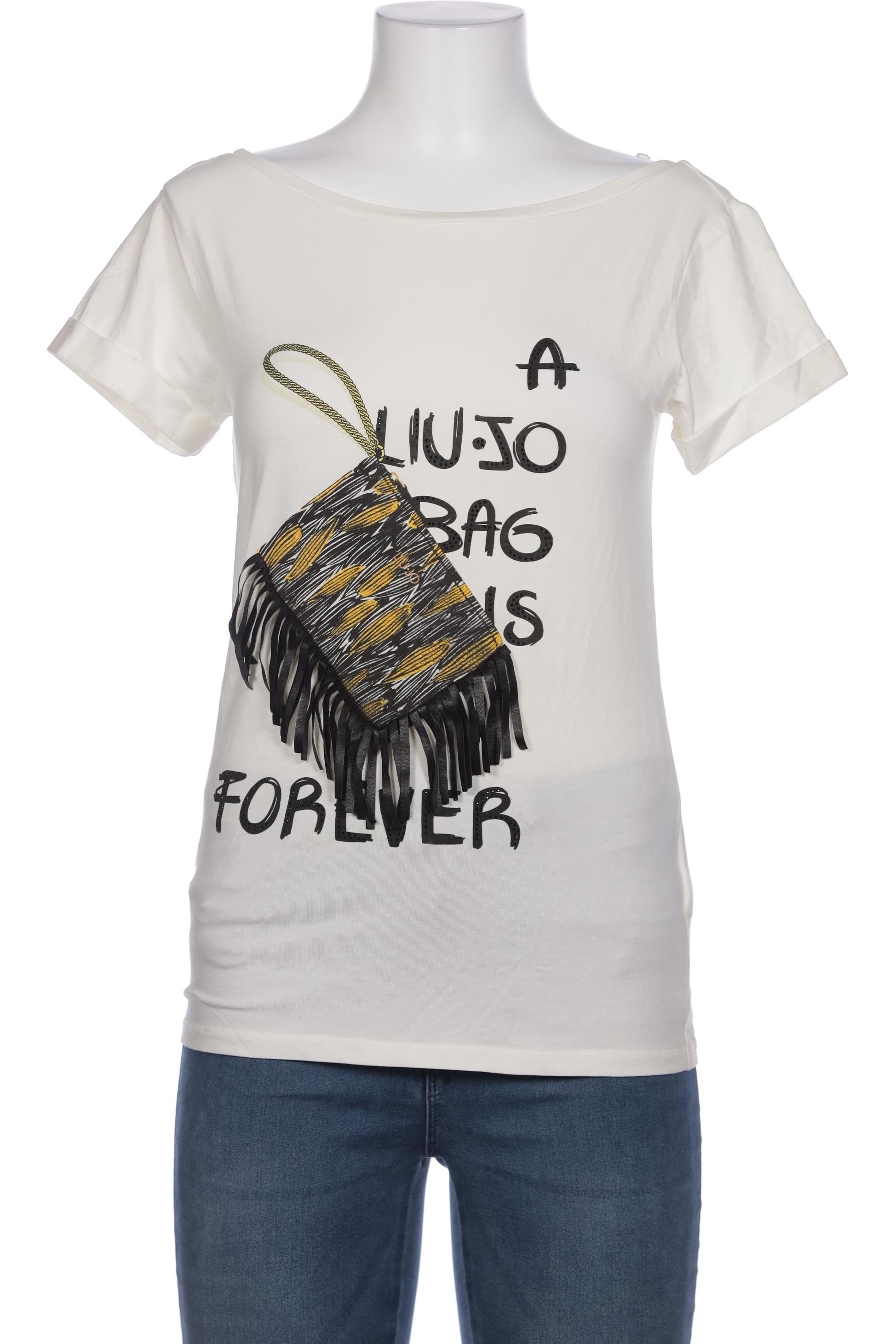 

LIU JO Damen T-Shirt, cremeweiß, Gr. 42