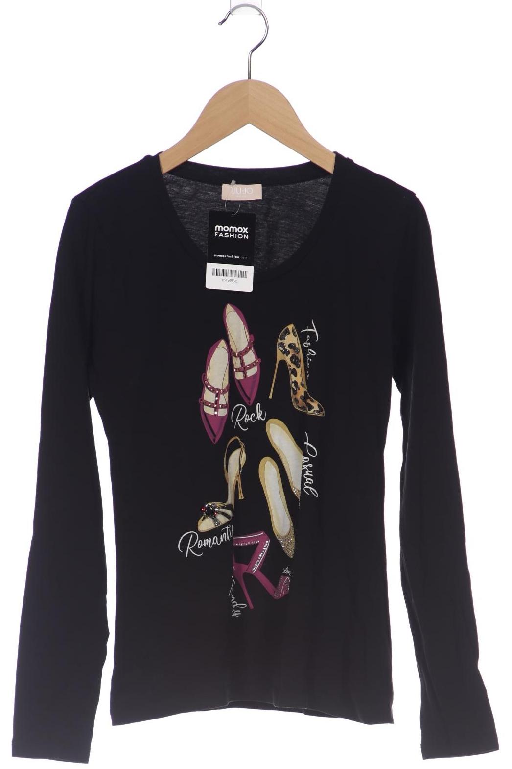 

LIU JO Damen Langarmshirt, schwarz, Gr. 36