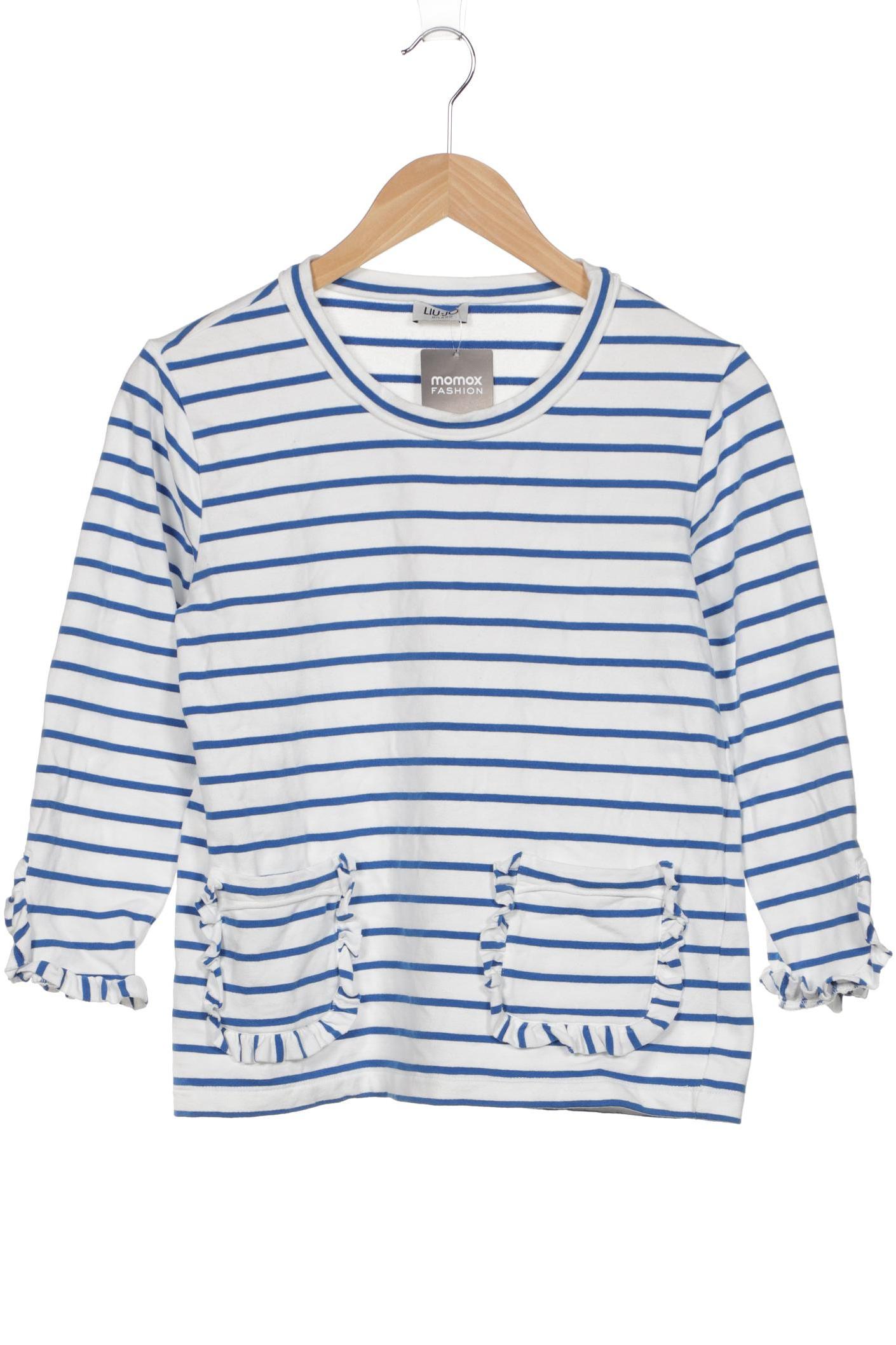 

LIU JO Damen Langarmshirt, weiß, Gr. 34