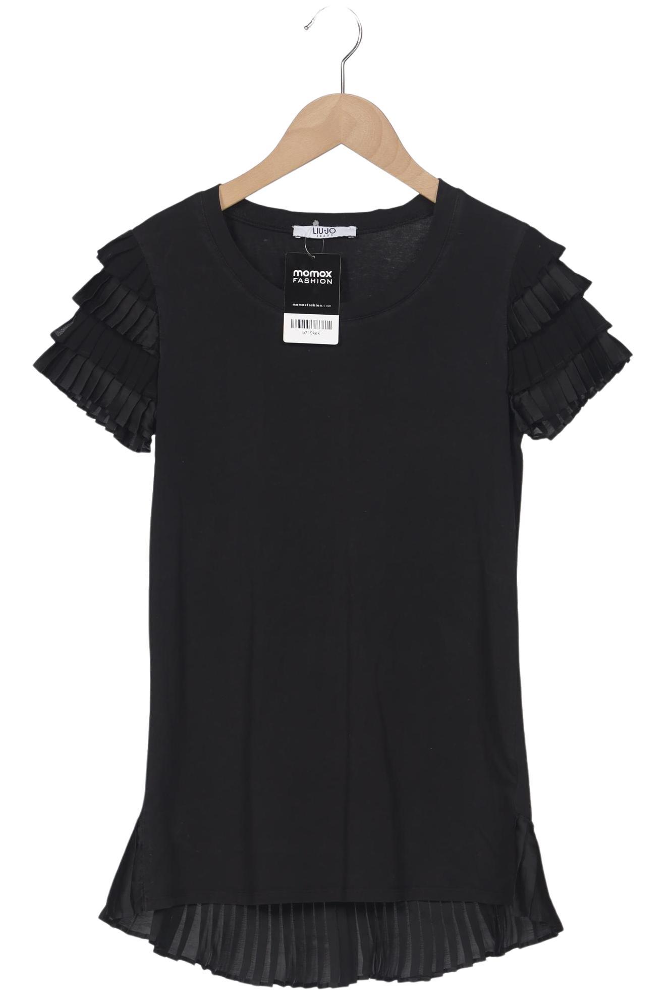 

LIU JO Damen T-Shirt, schwarz, Gr. 36