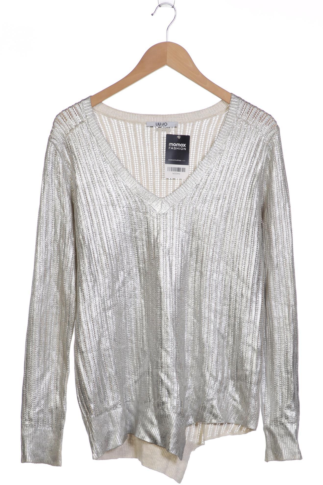 

LIU JO Damen Pullover, silber, Gr. 42