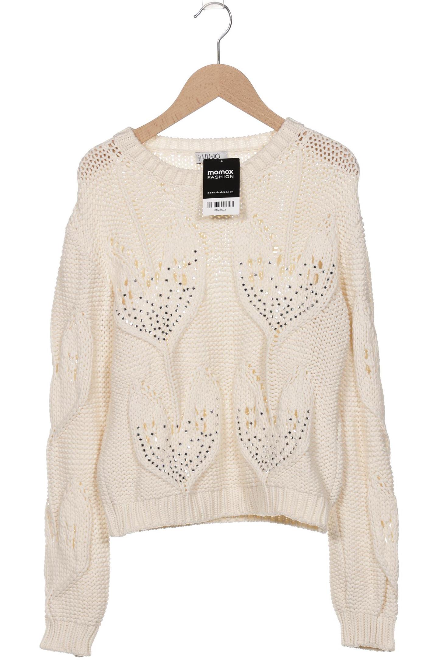

LIU JO Damen Pullover, cremeweiß, Gr. 38