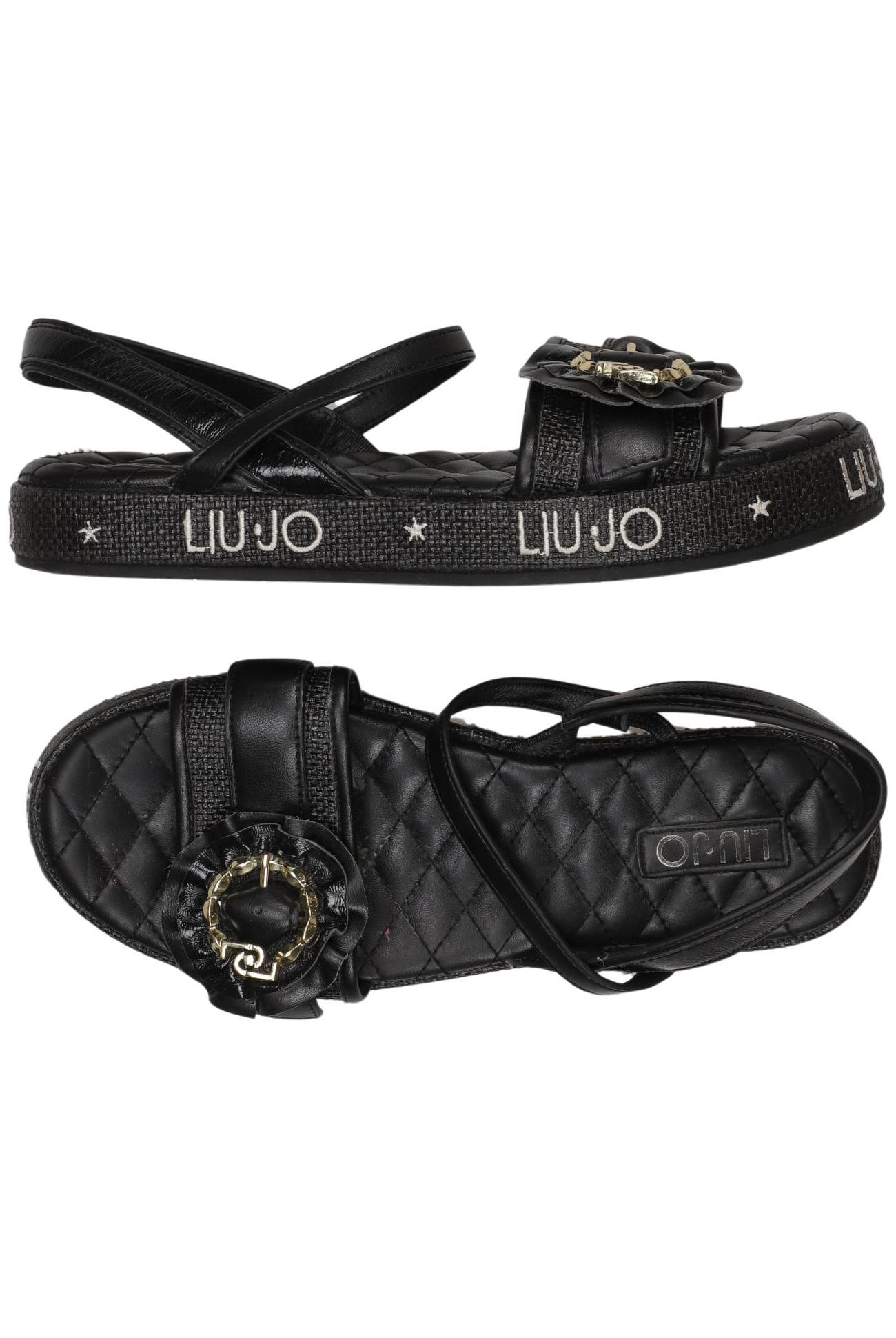 

LIU JO Damen Sandale, schwarz, Gr. 39