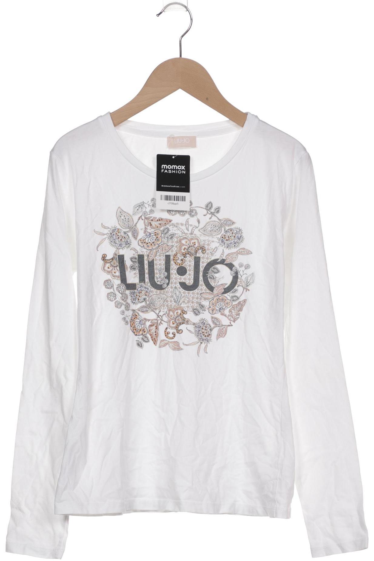 

LIU JO Damen Langarmshirt, weiß, Gr. 36