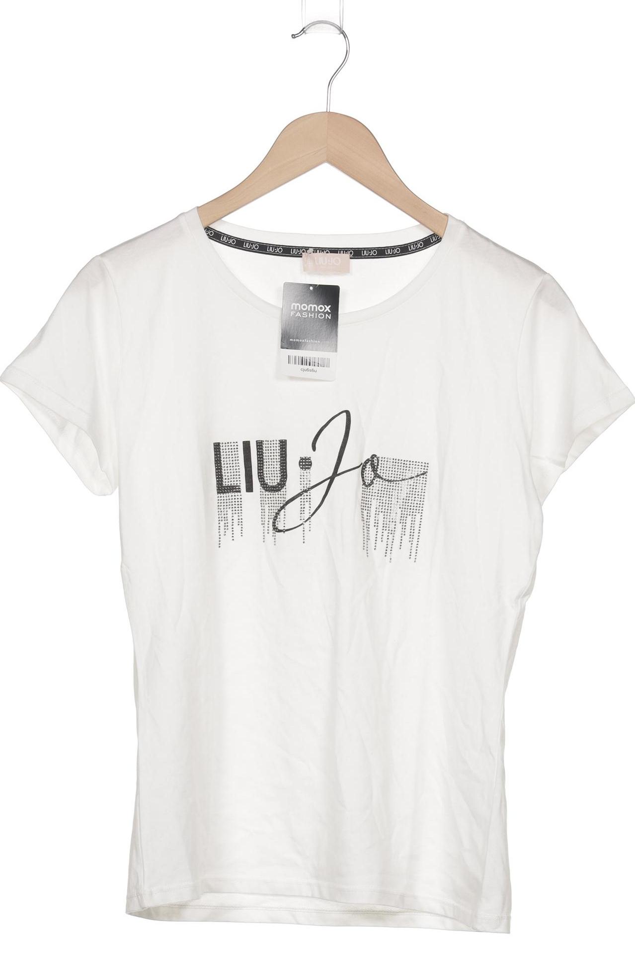 

LIU JO Damen T-Shirt, weiß, Gr. 36