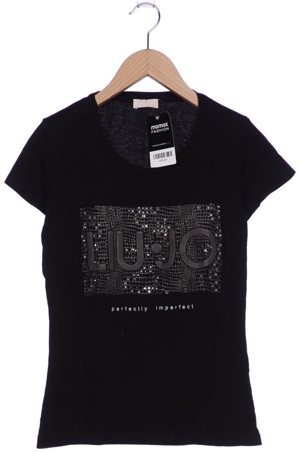 

LIU JO Damen T-Shirt, schwarz, Gr. 36