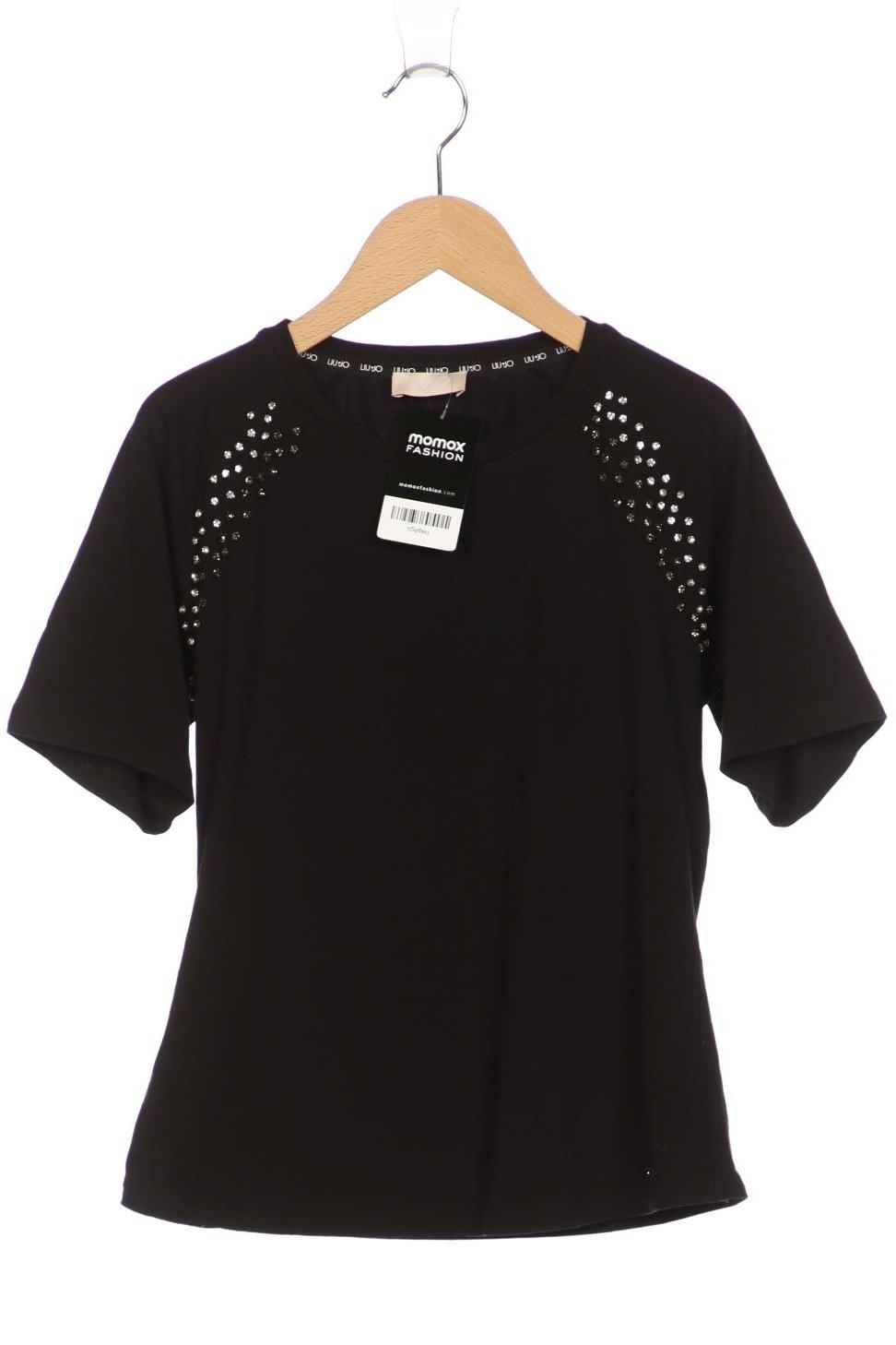 

LIU JO Damen T-Shirt, schwarz, Gr. 36