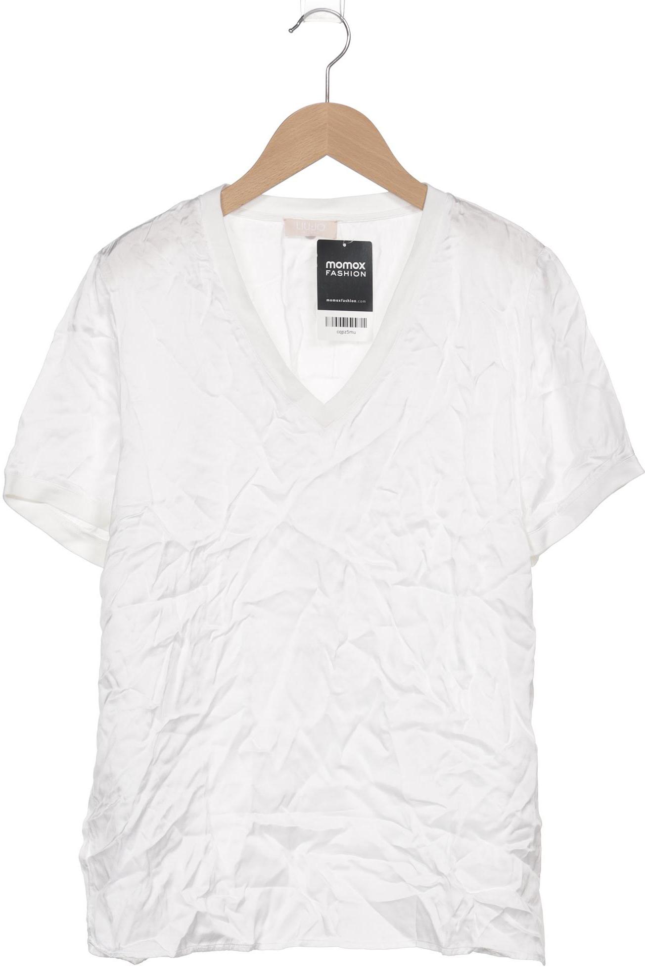 

LIU JO Damen T-Shirt, weiß, Gr. 36