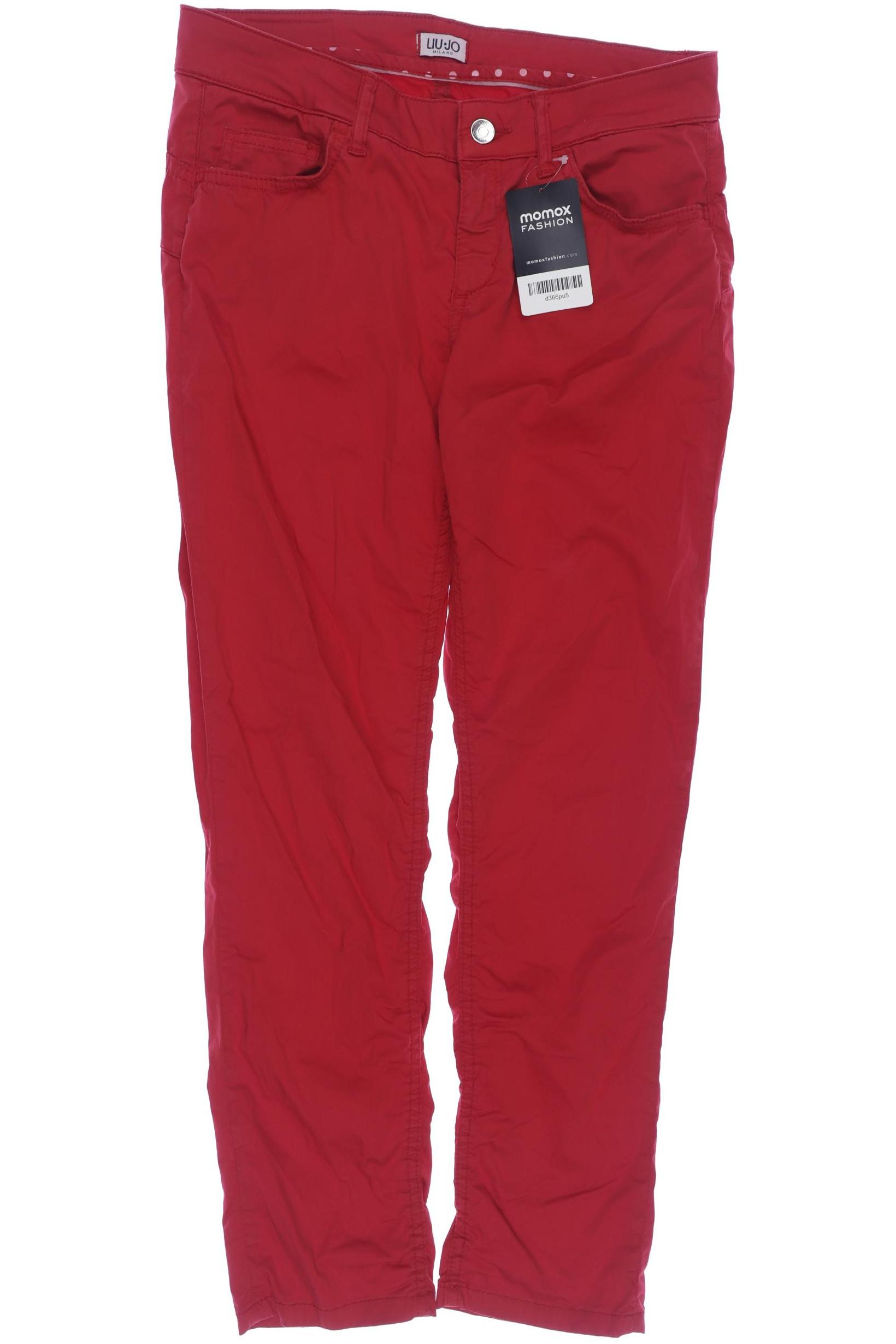 

LIU JO Damen Stoffhose, rot, Gr. 26