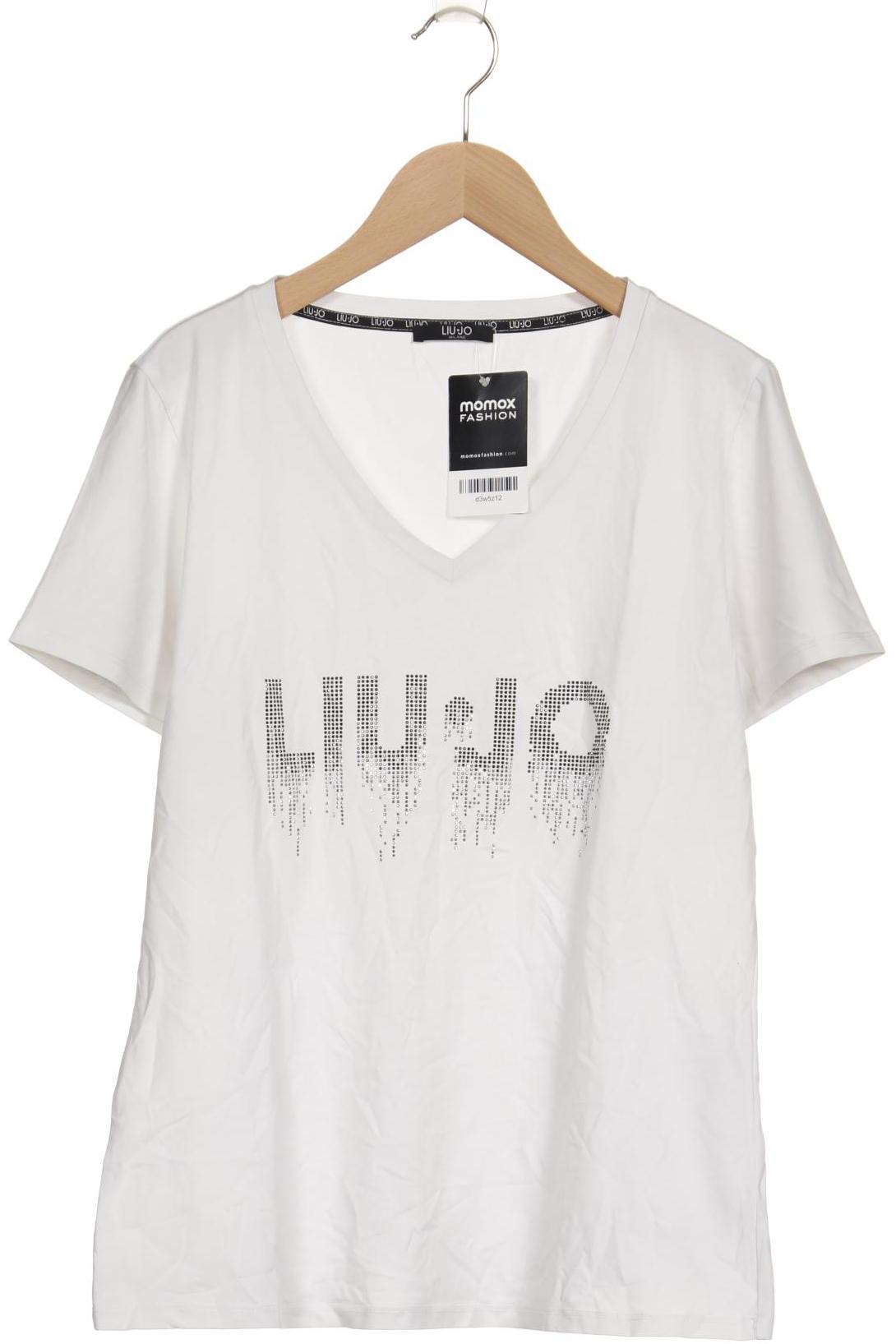 

LIU JO Damen T-Shirt, weiß, Gr. 42