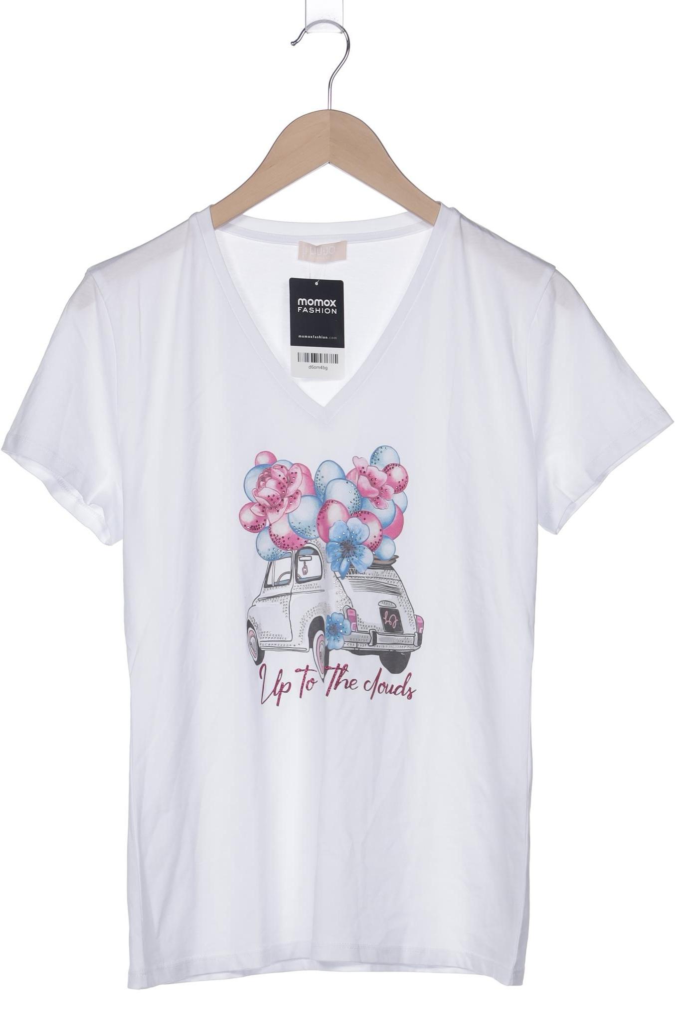 

LIU JO Damen T-Shirt, weiß, Gr. 42