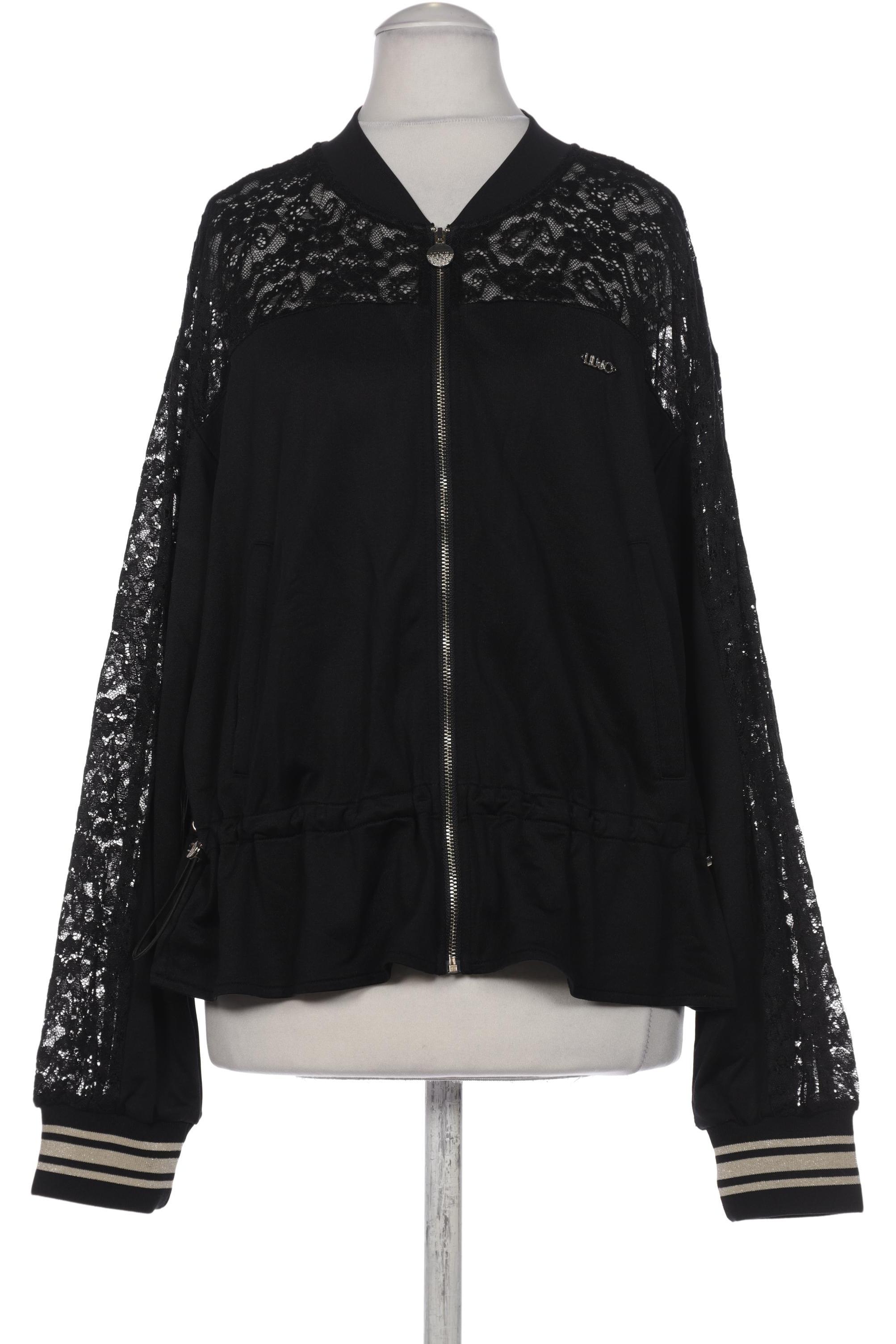 

LIU JO Damen Sweatshirt, schwarz, Gr. 34