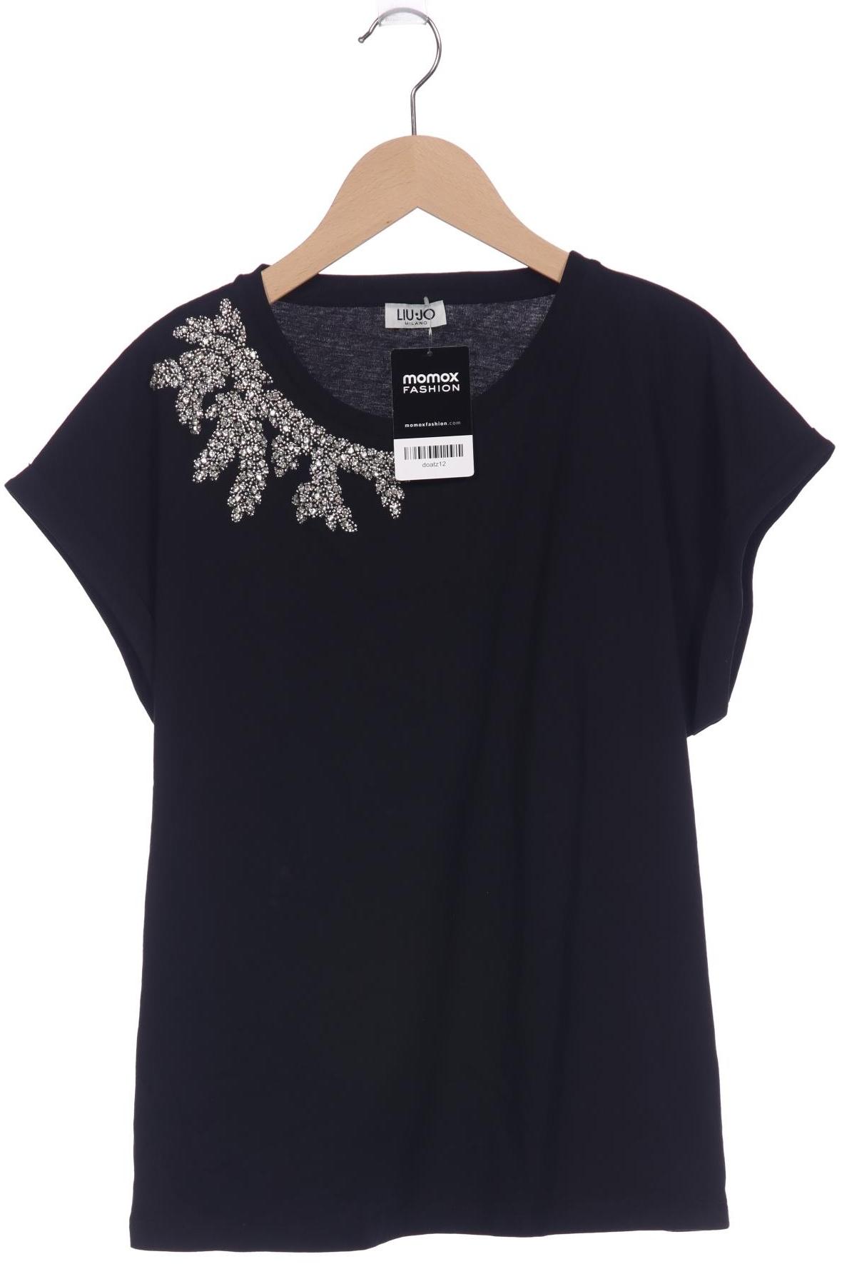

LIU JO Damen T-Shirt, schwarz, Gr. 42