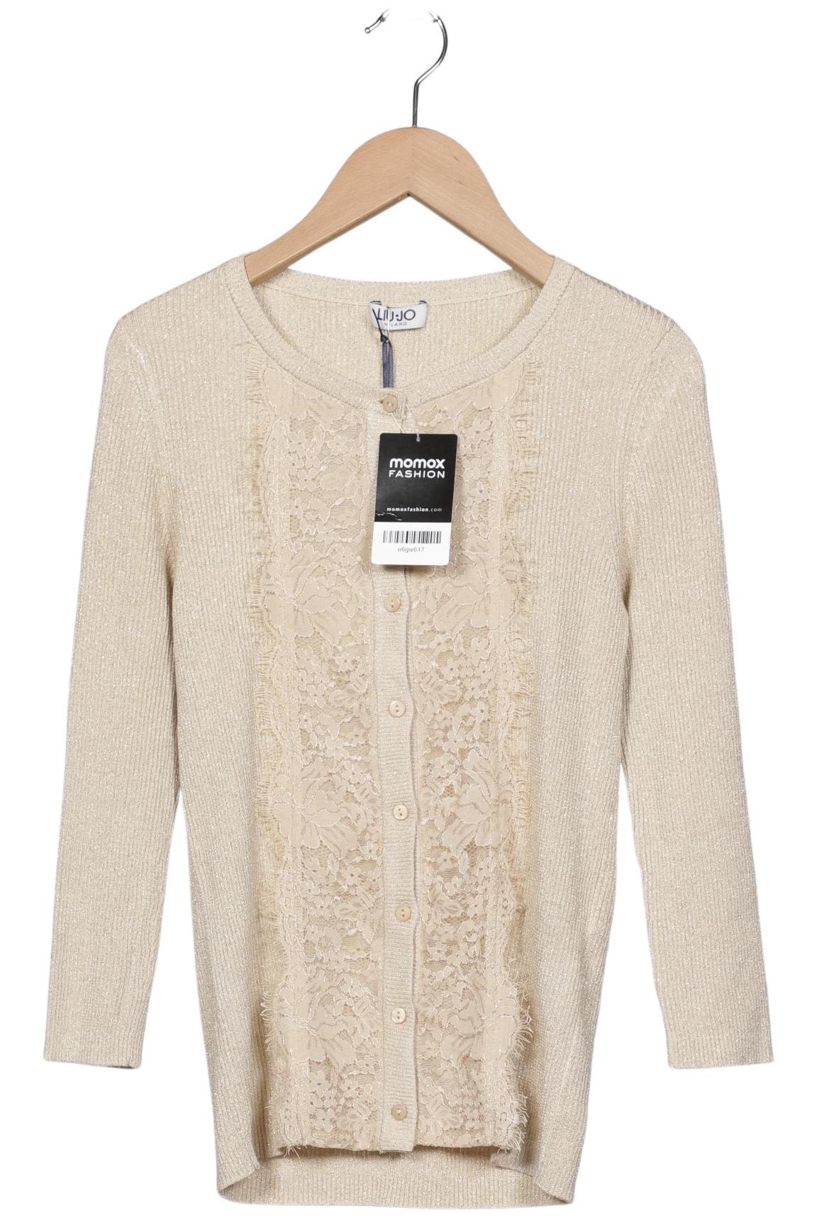 

LIU JO Damen Strickjacke, beige, Gr. 34