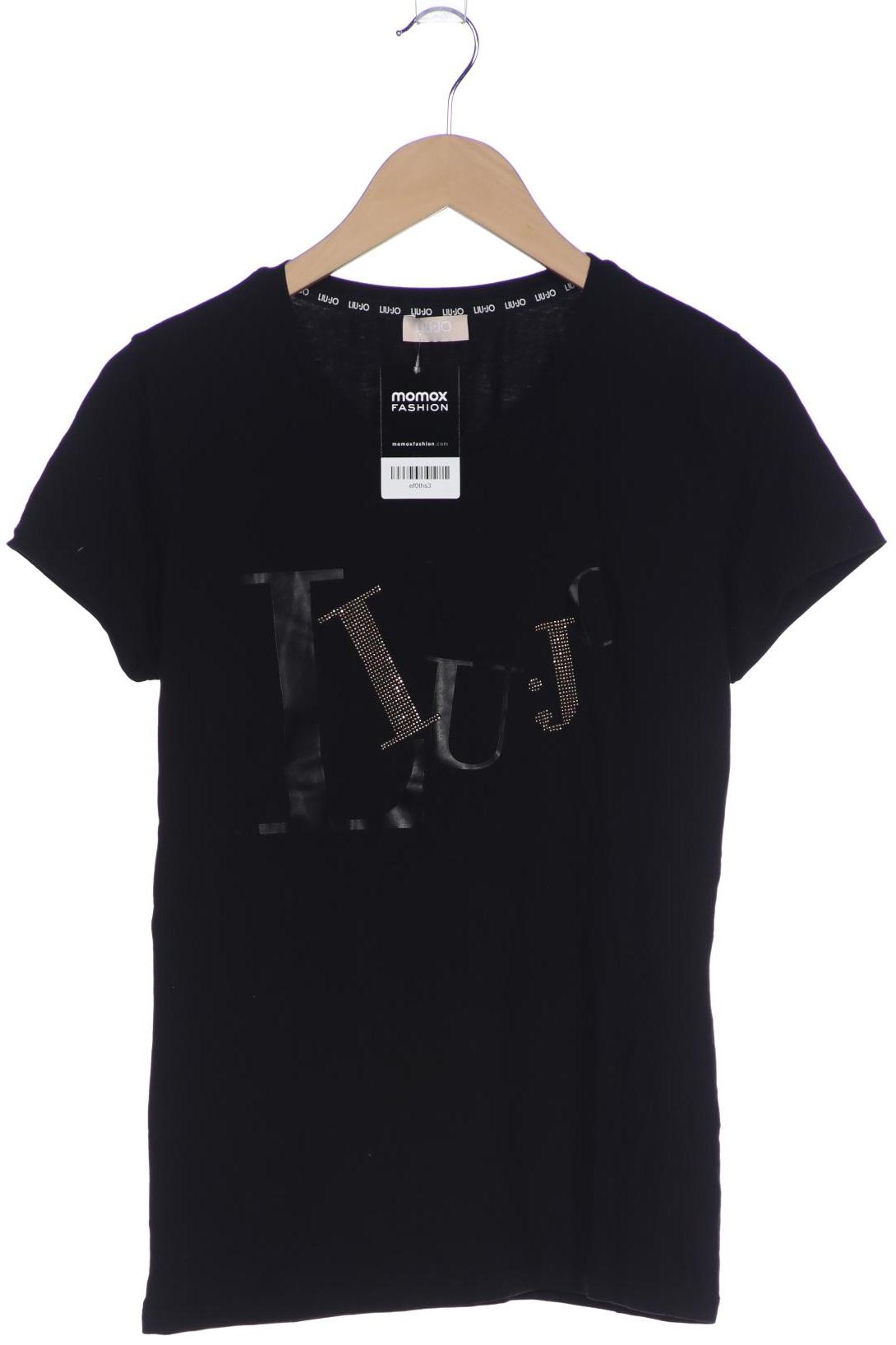

LIU JO Damen T-Shirt, schwarz, Gr. 38