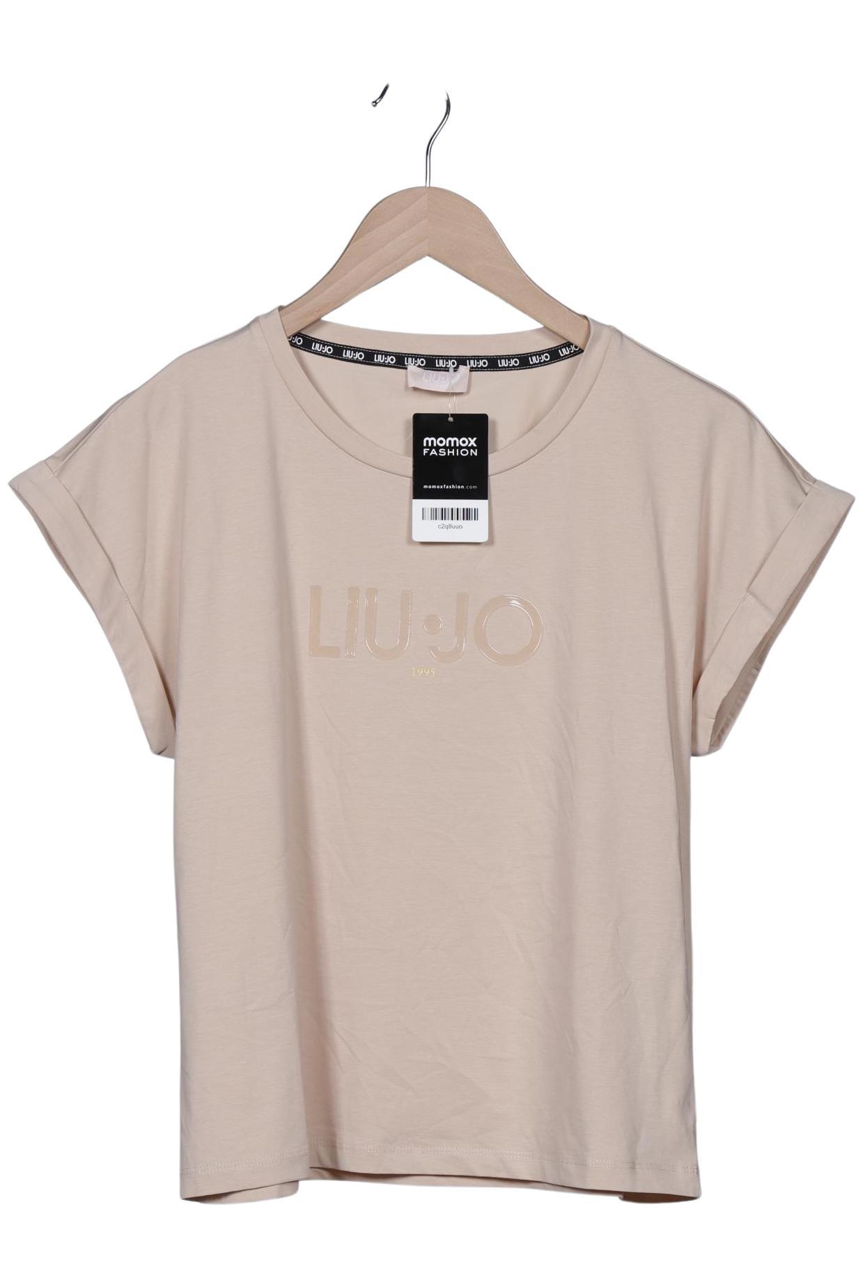 

LIU JO Damen T-Shirt, beige, Gr. 34