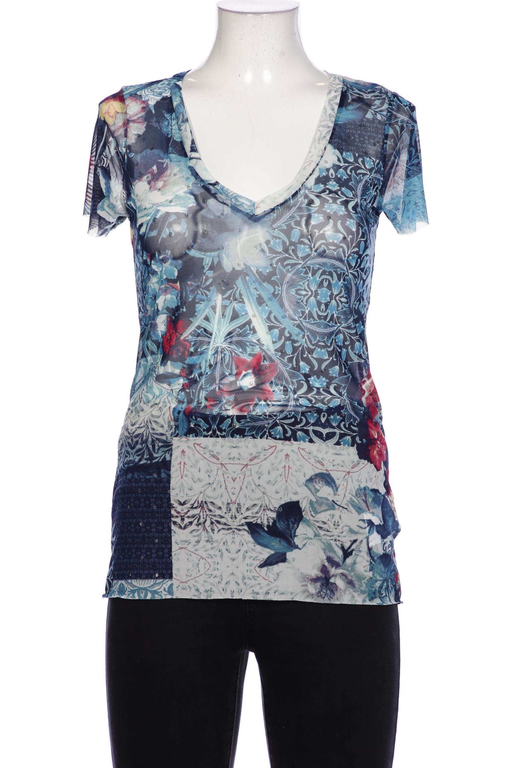 

LIU JO Damen T-Shirt, blau, Gr. 38