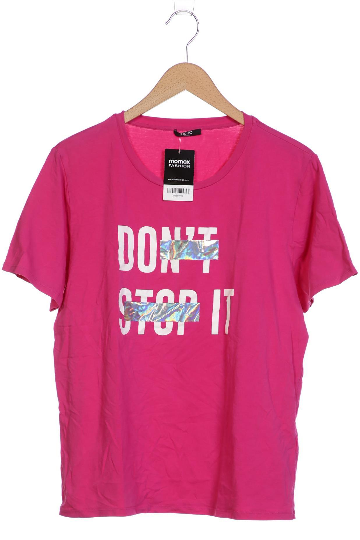 

LIU JO Damen T-Shirt, pink, Gr. 38