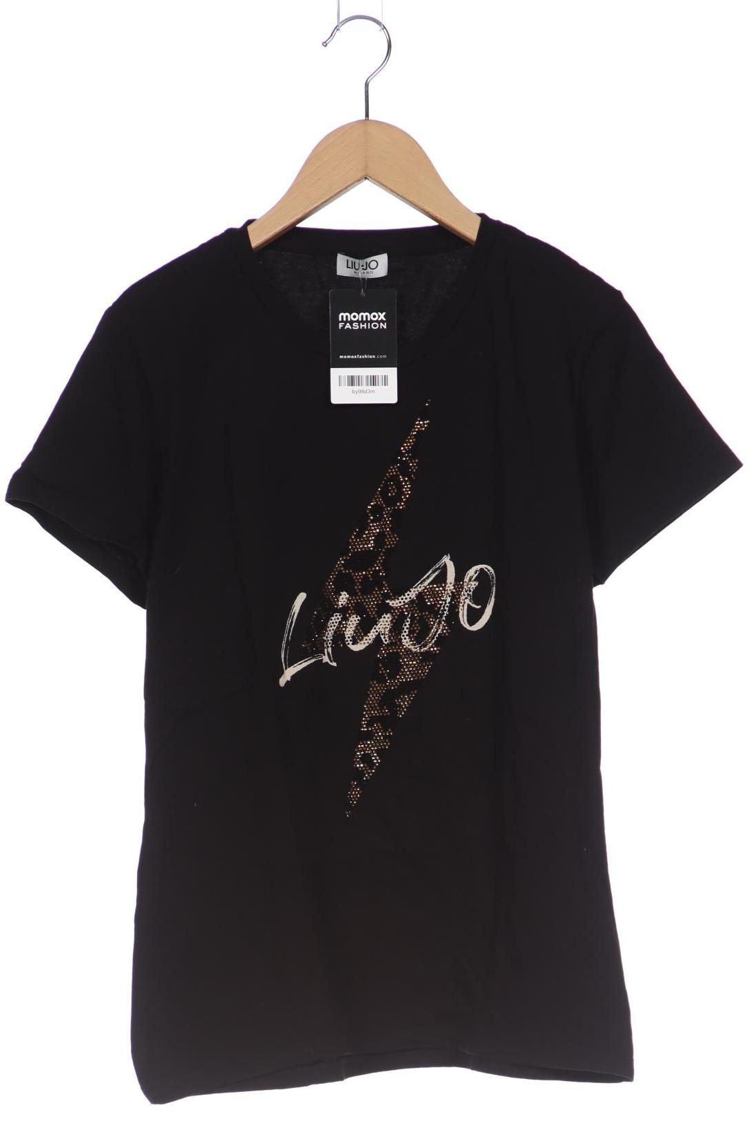 

LIU JO Damen T-Shirt, schwarz, Gr. 44
