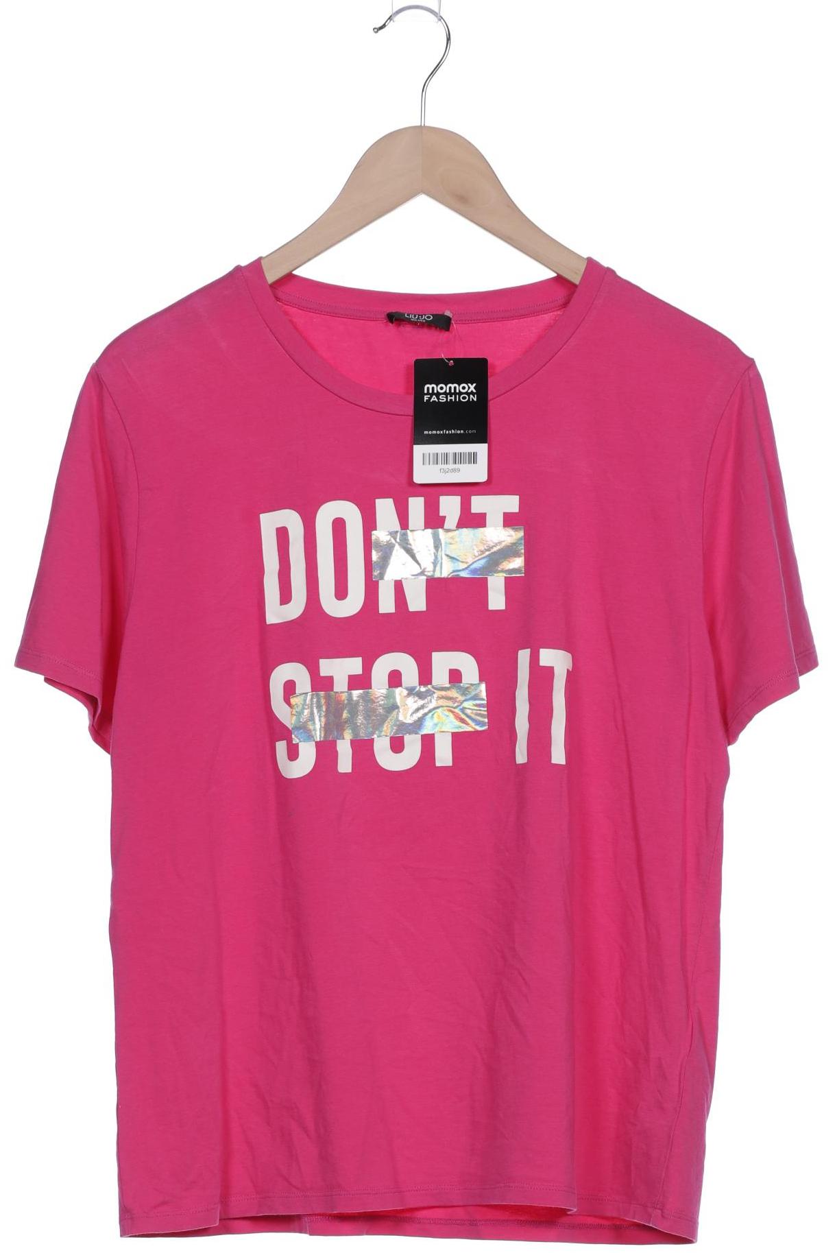 

LIU JO Damen T-Shirt, pink, Gr. 36