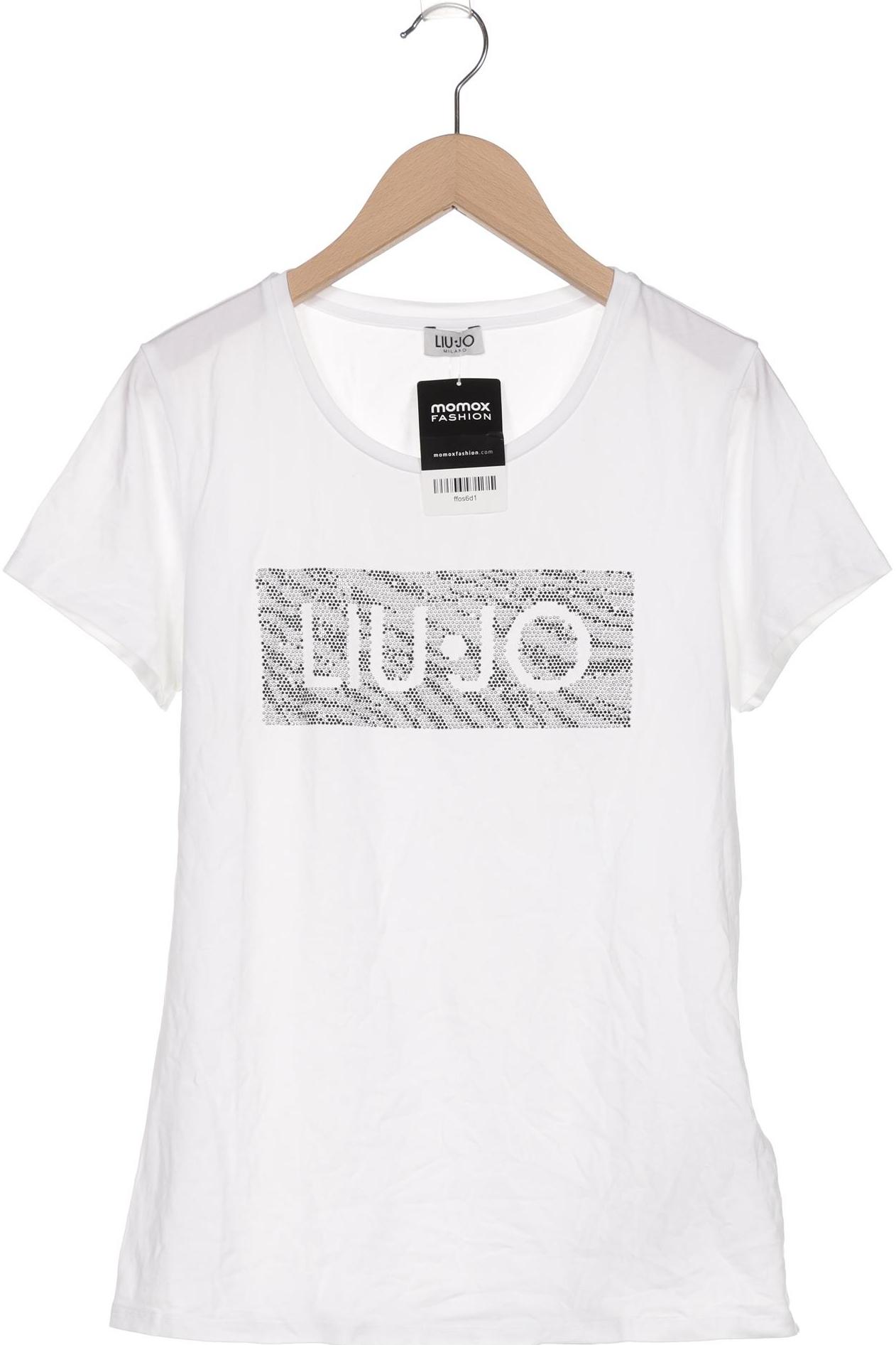 

LIU JO Damen T-Shirt, weiß, Gr. 38