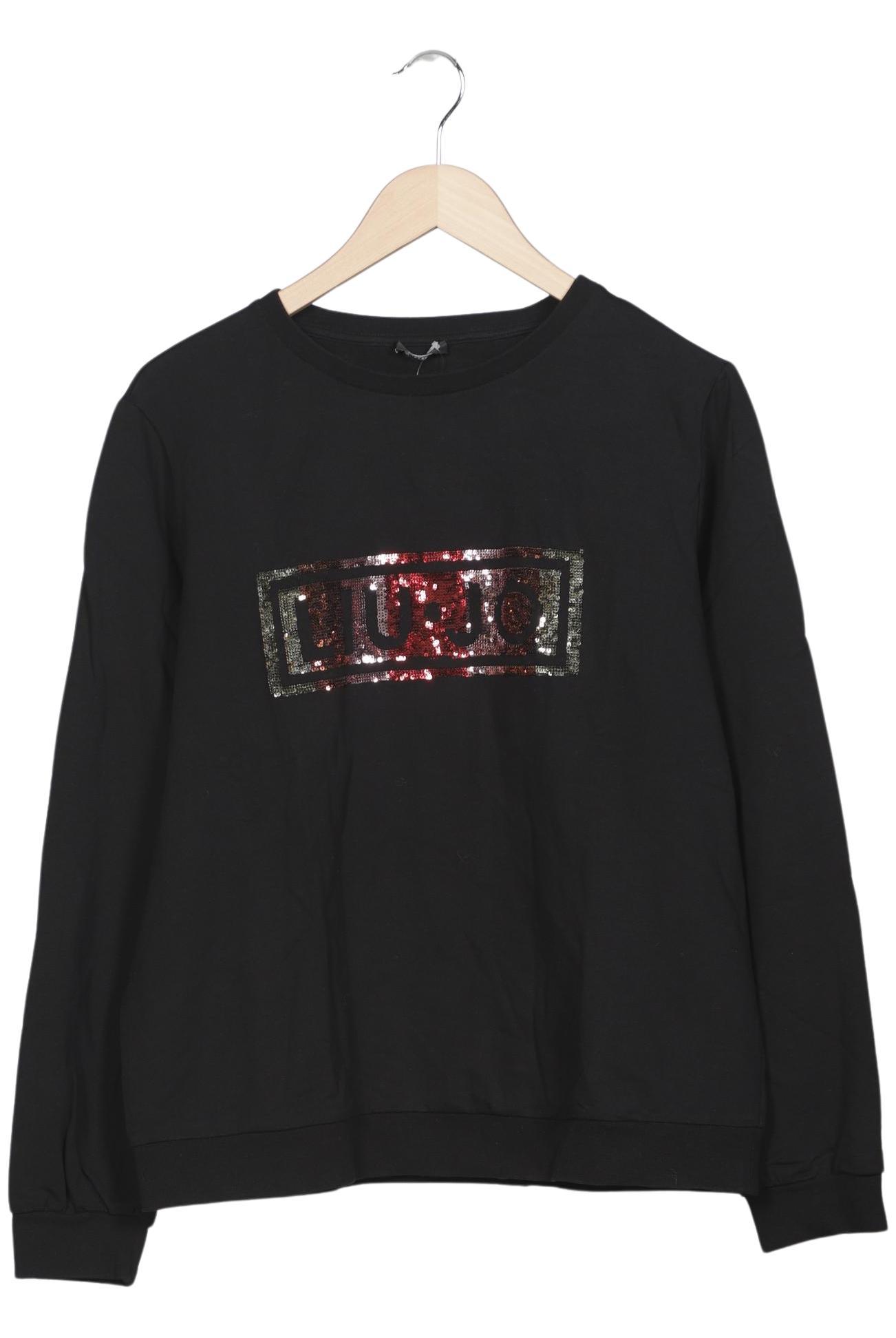 

LIU JO Damen Sweatshirt, schwarz, Gr. 44