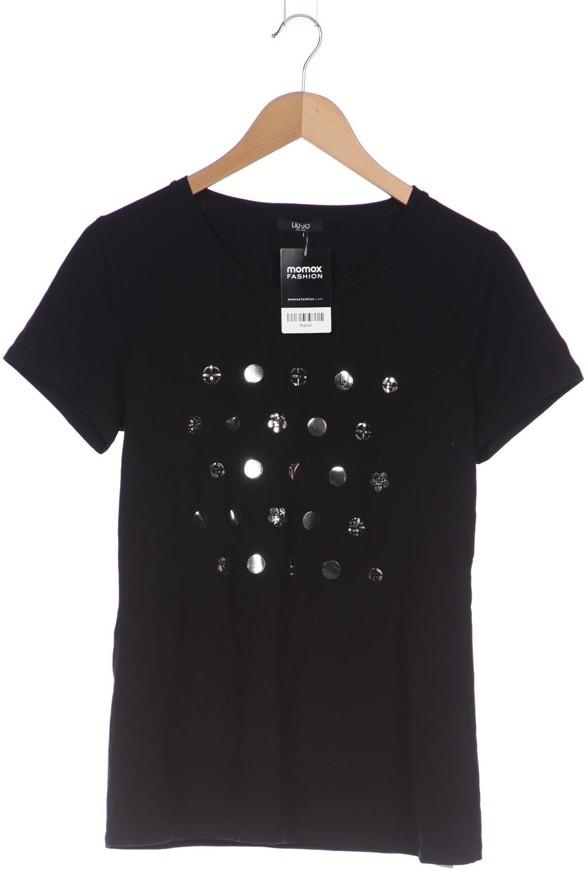 

LIU JO Damen T-Shirt, schwarz, Gr. 42