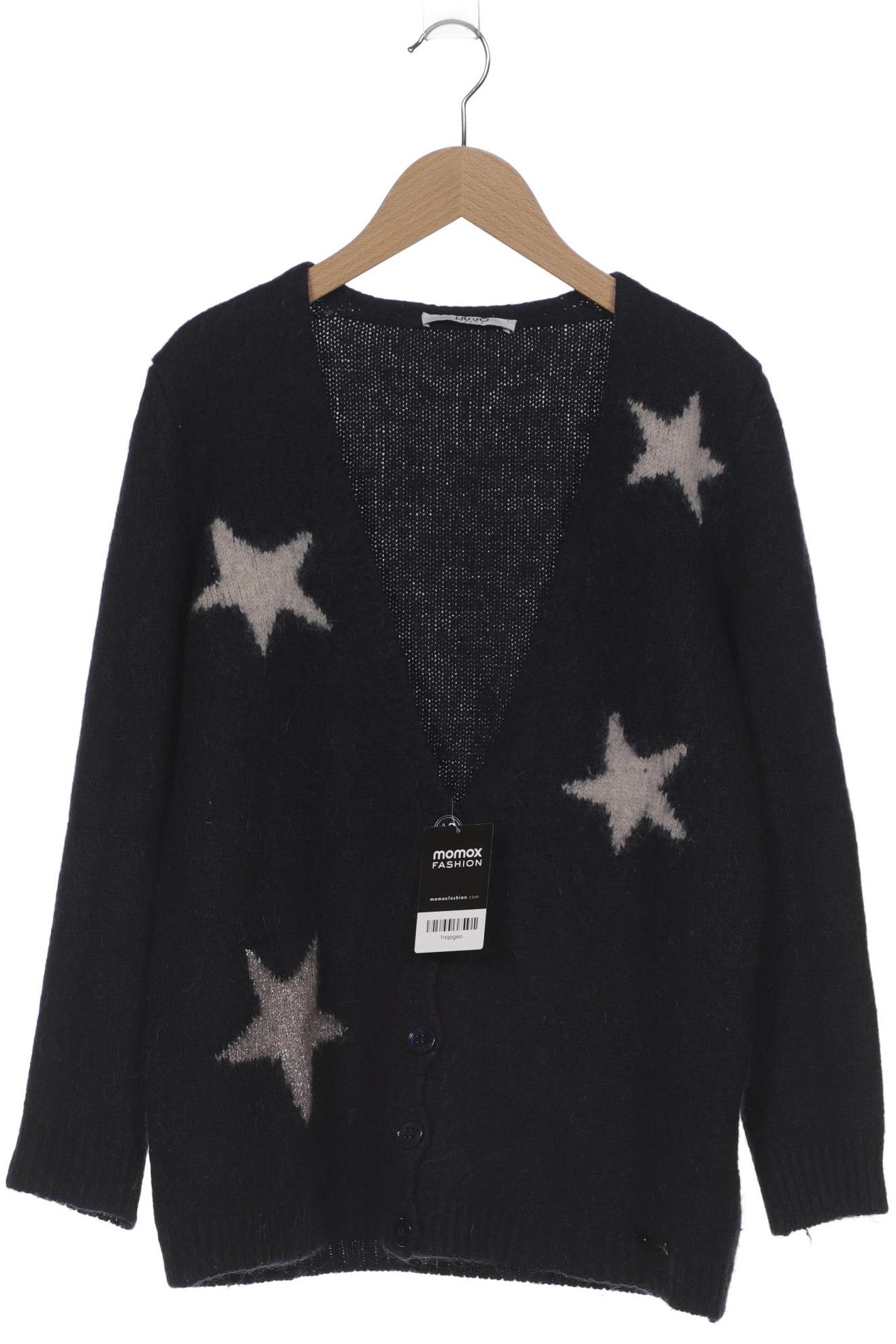 

LIU JO Damen Strickjacke, marineblau, Gr. 38